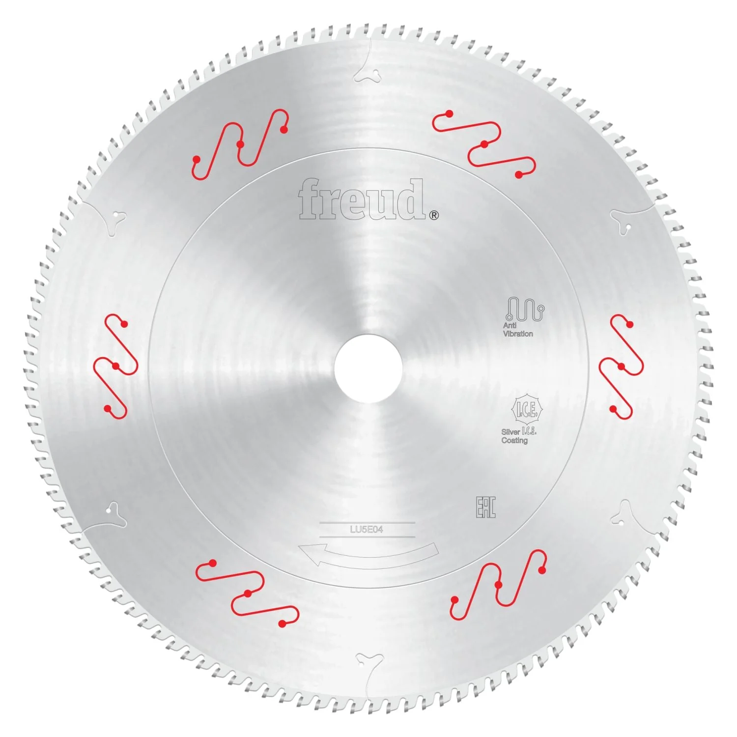 Freud LU5E04 255mm Carbide Tipped Saw Blade for Crosscutting - Image 1
