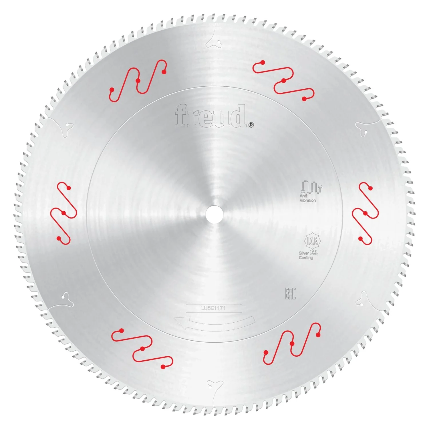 Freud LU5E1171 14 in. Carbide Tipped Saw Blade for Crosscutting - Image 1