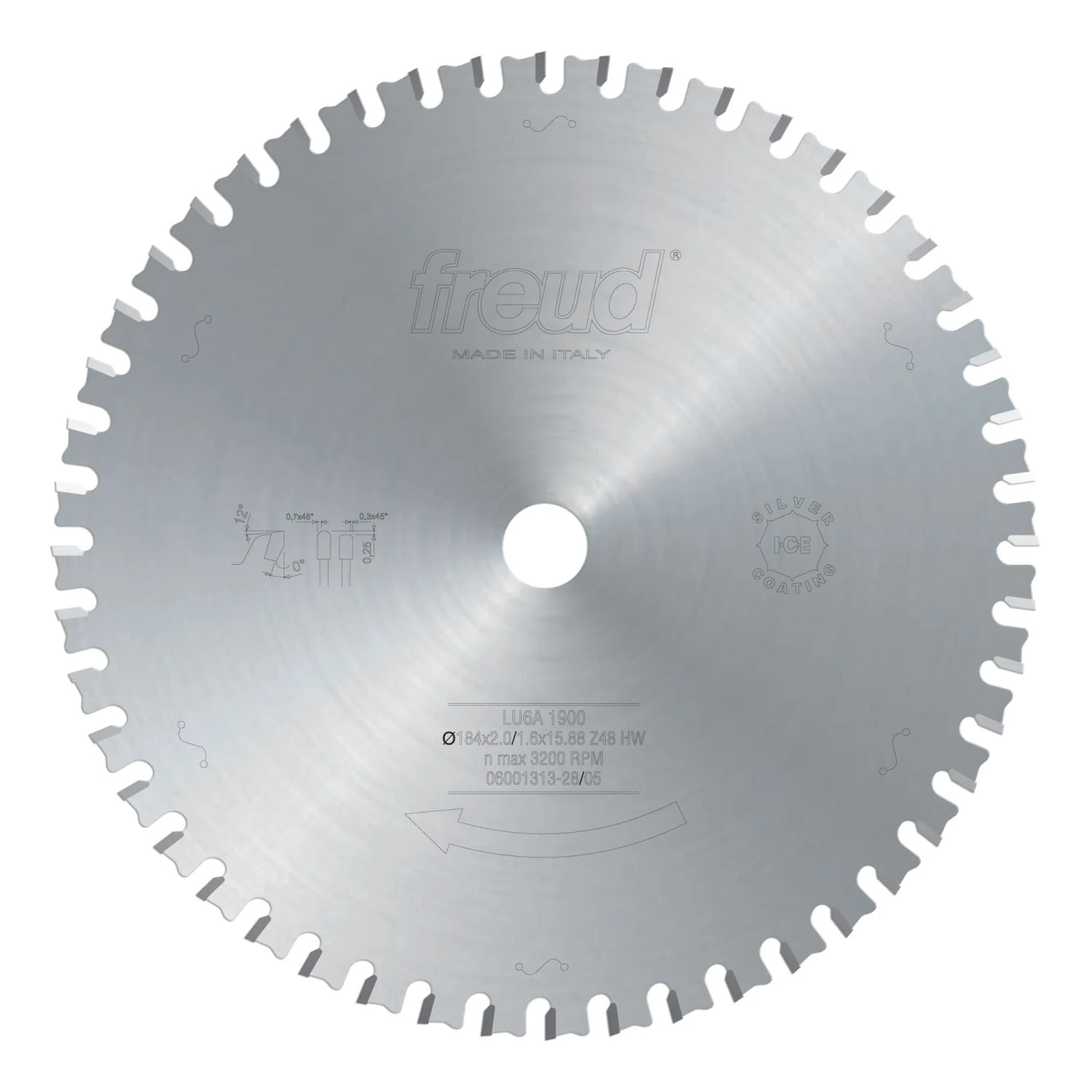 Freud LU6A19 184mm Ferrous Metals Saw Blade - Image 1