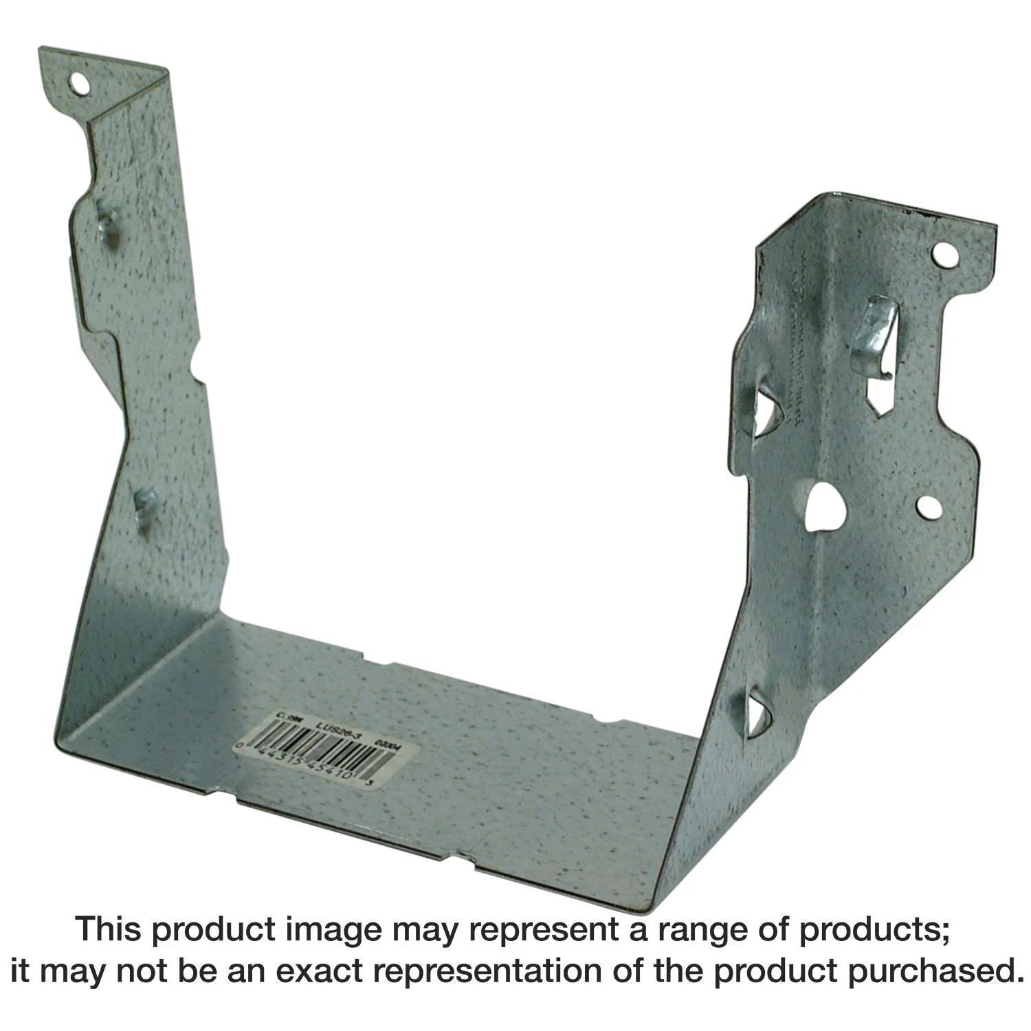 Simpson Strong-Tie LUS26-3 LUS Galvanized Face-Mount Joist Hanger for Triple 2x6 - Image 1