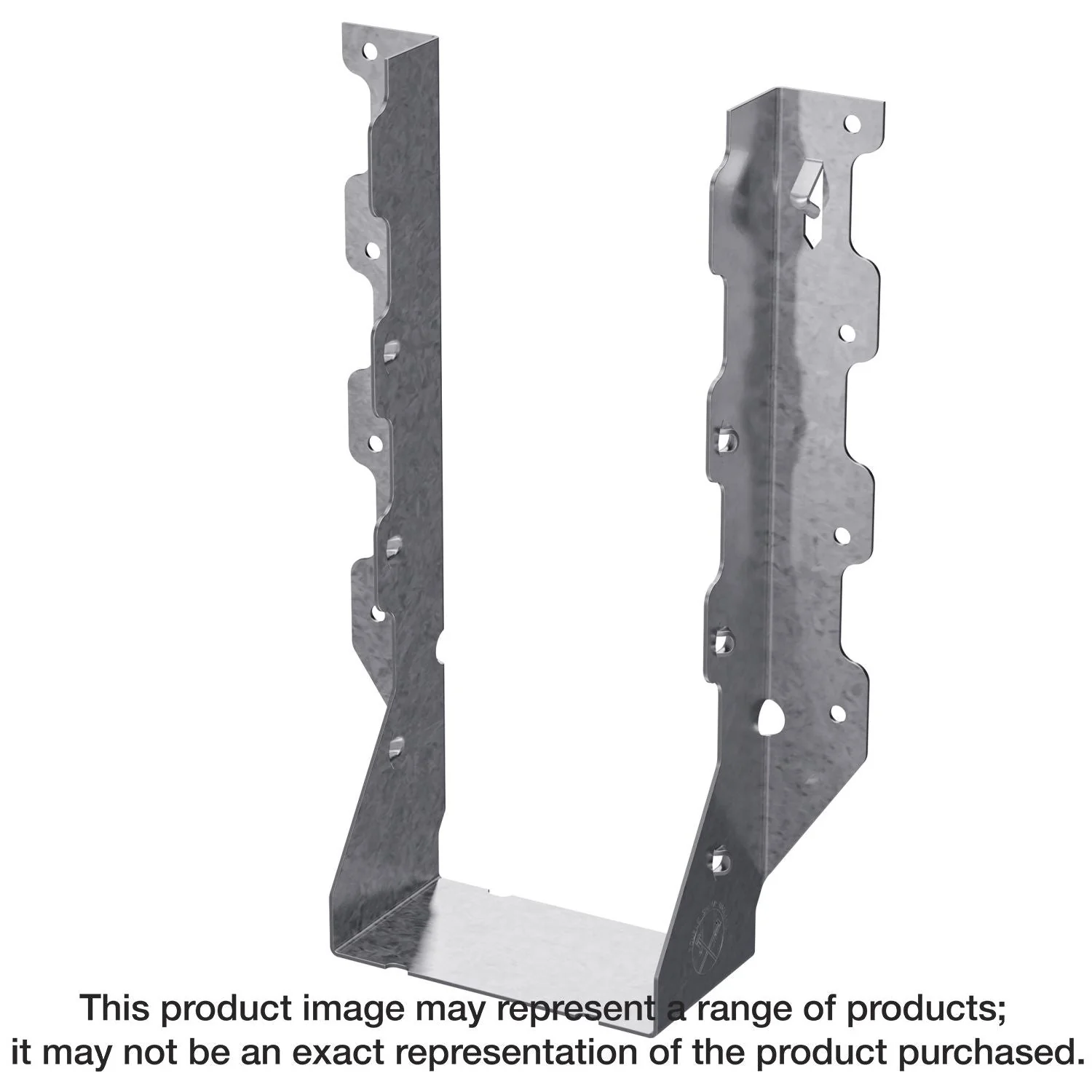 Simpson Strong-Tie LUS28-3 LUS Galvanized Face-Mount Joist Hanger for Triple 2x8 - Image 1