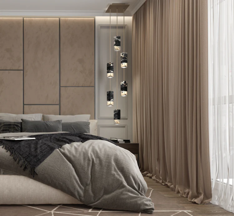 FORMAMINIMA |  Lamp/One BLACK 6-Light Chandelier - $9,300.00 - Image 3