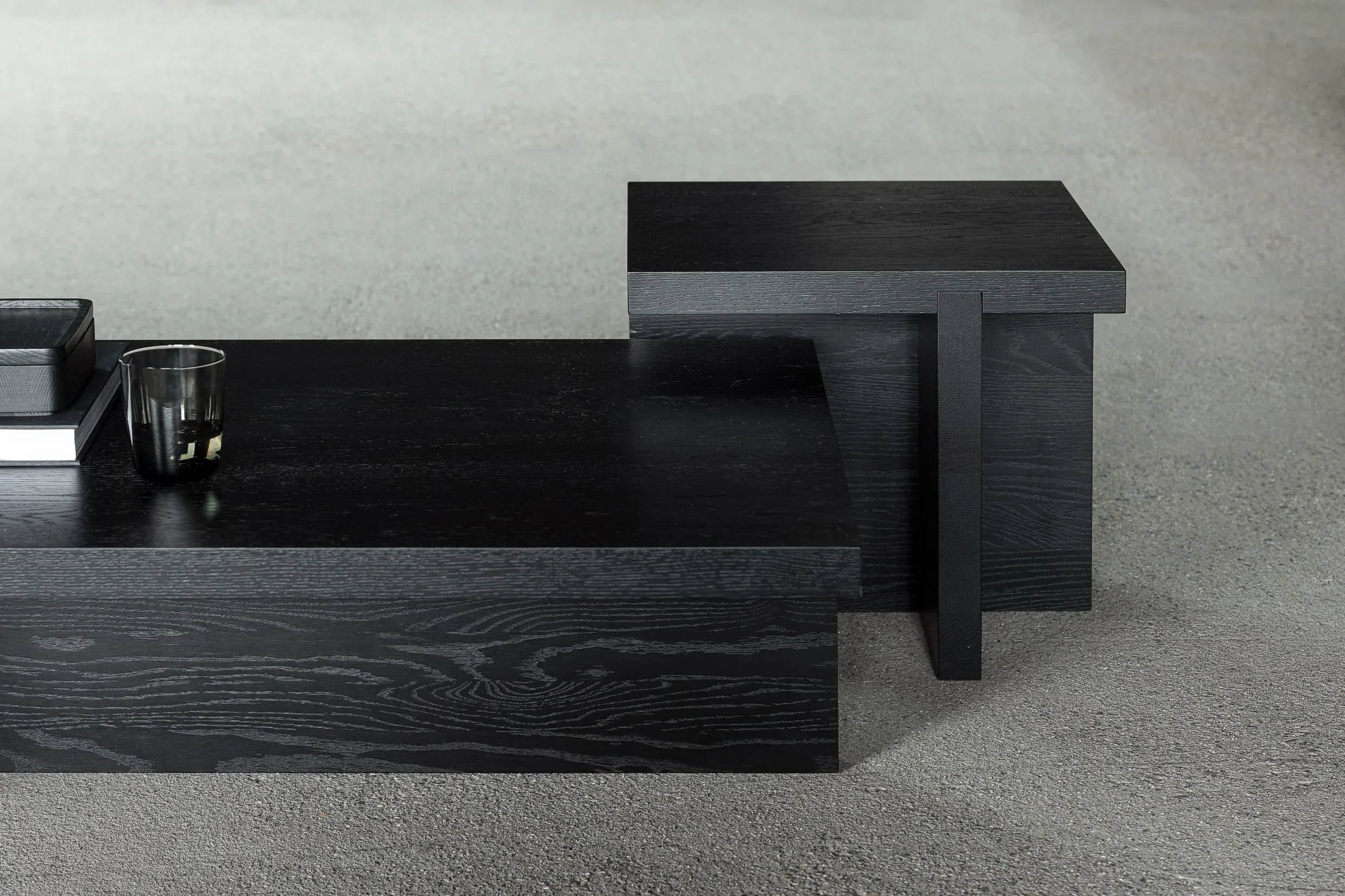 RUDOLF RECTANGULAR COFFEE TABLE | BLACK $3,600.00 - Image 3