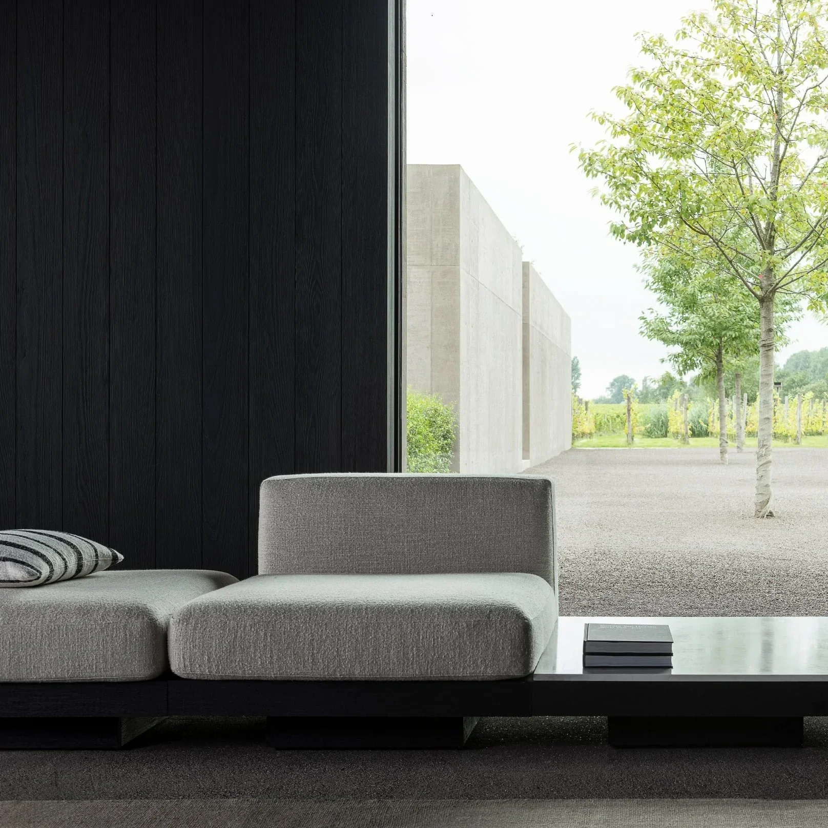 RUDOLF LOUNGE CHAIR | BLACK & BONE - $5,850.00 - Image 3