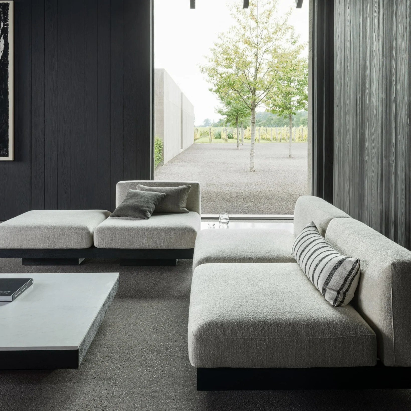 RUDOLF SOFA | BLACK & BONE - $11,750.00 - Image 2