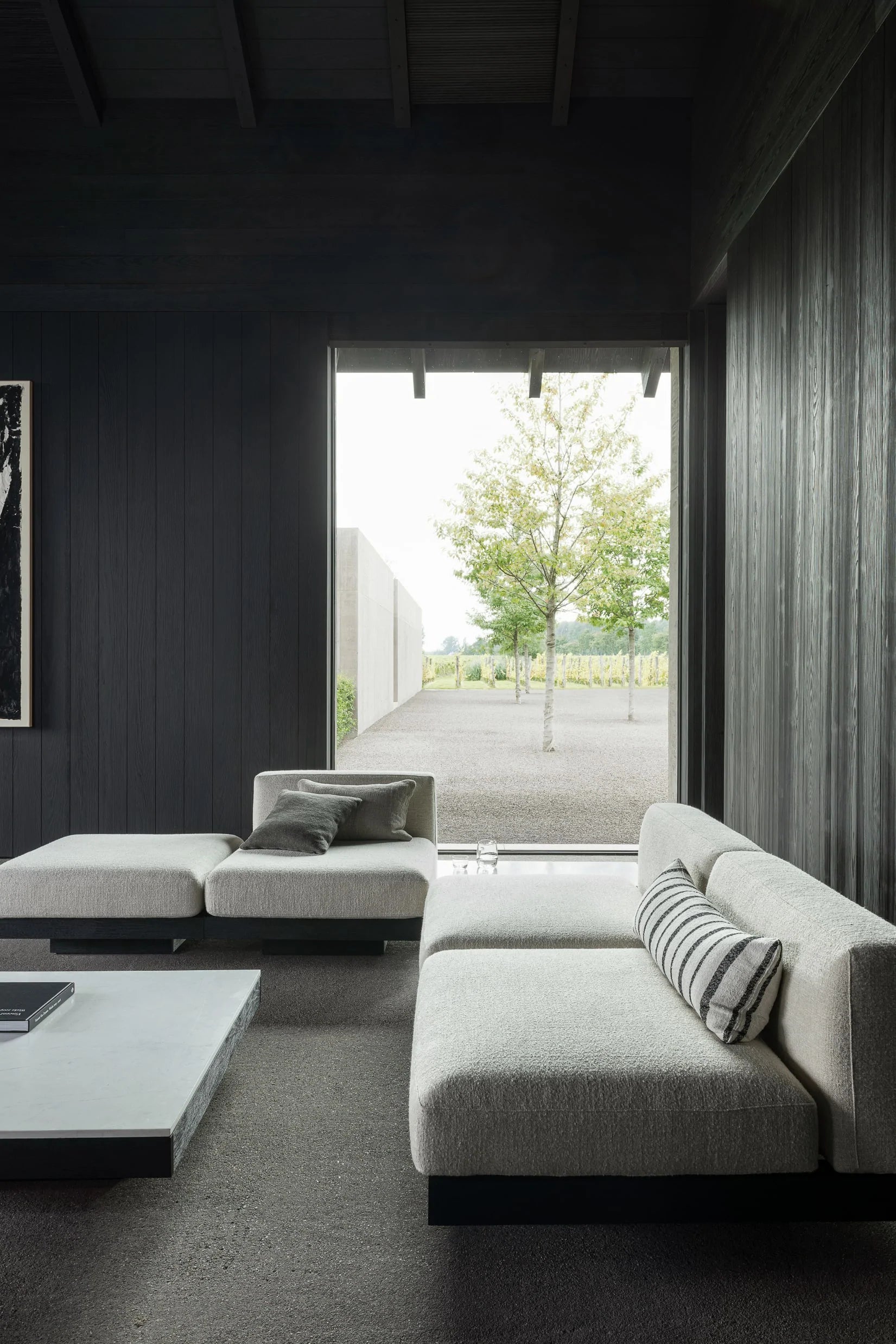 RUDOLF LOUNGE CHAIR | BLACK & BONE - $5,850.00 - Image 2