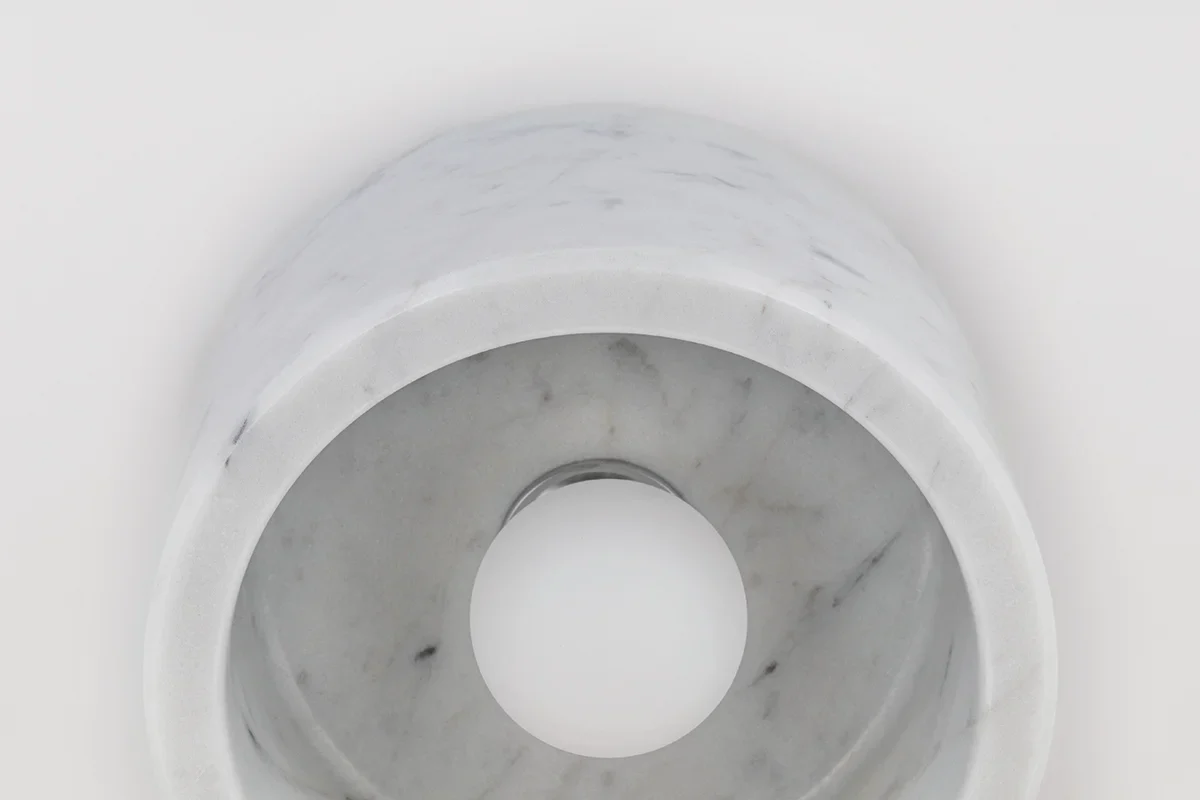 HUDSON VALLEY LIGHTING | LORIS FLUSHMOUNT - WHITE MARBLE | $462.00 - Image 2