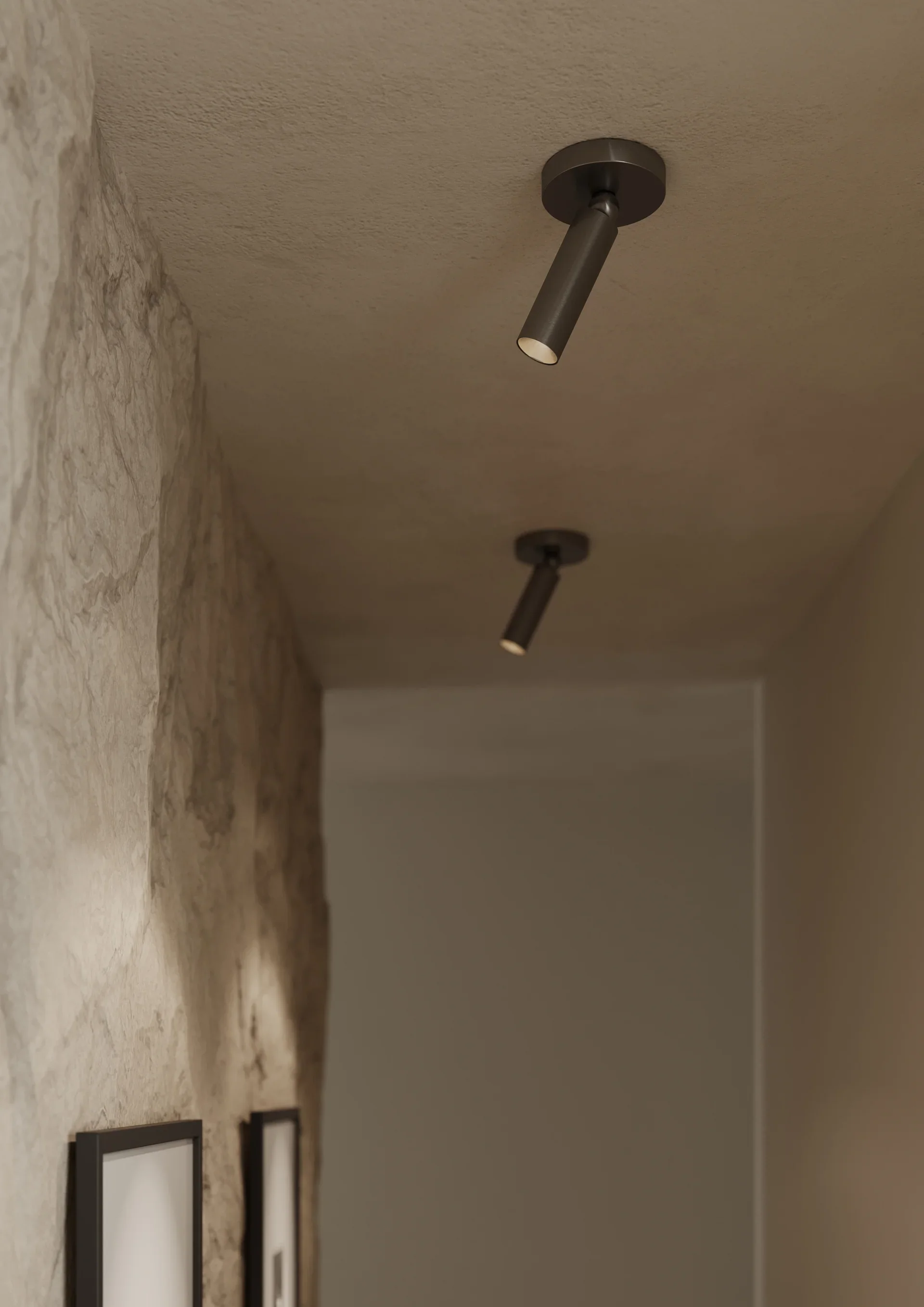 HUDSON VALLEY LIGHTING | LUXE PIVOT FLUSHMOUNT - DISTRESSED BRONZE | $484.00 - Image 2