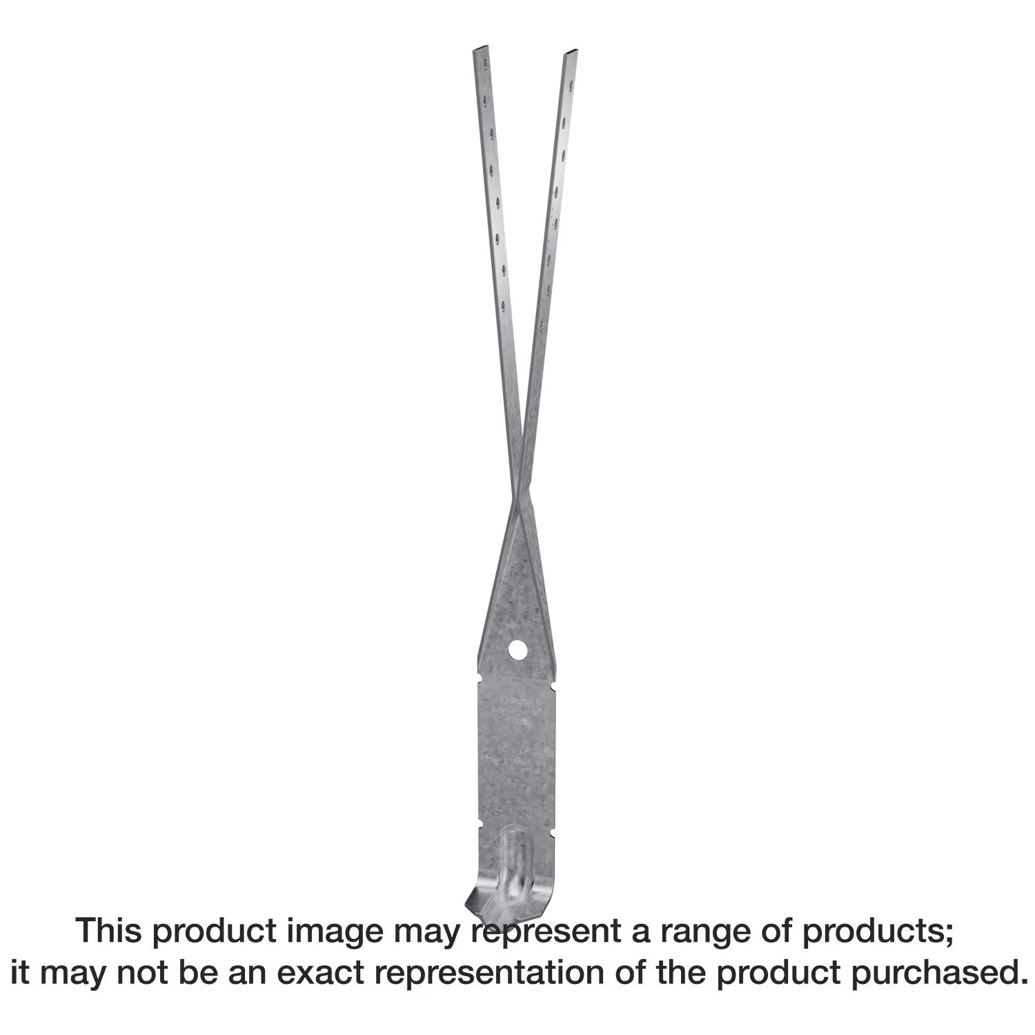 Simpson Strong-Tie MAB15 MAB 13-1/8-in. Galvanized Mudsill Anchor - Image 1