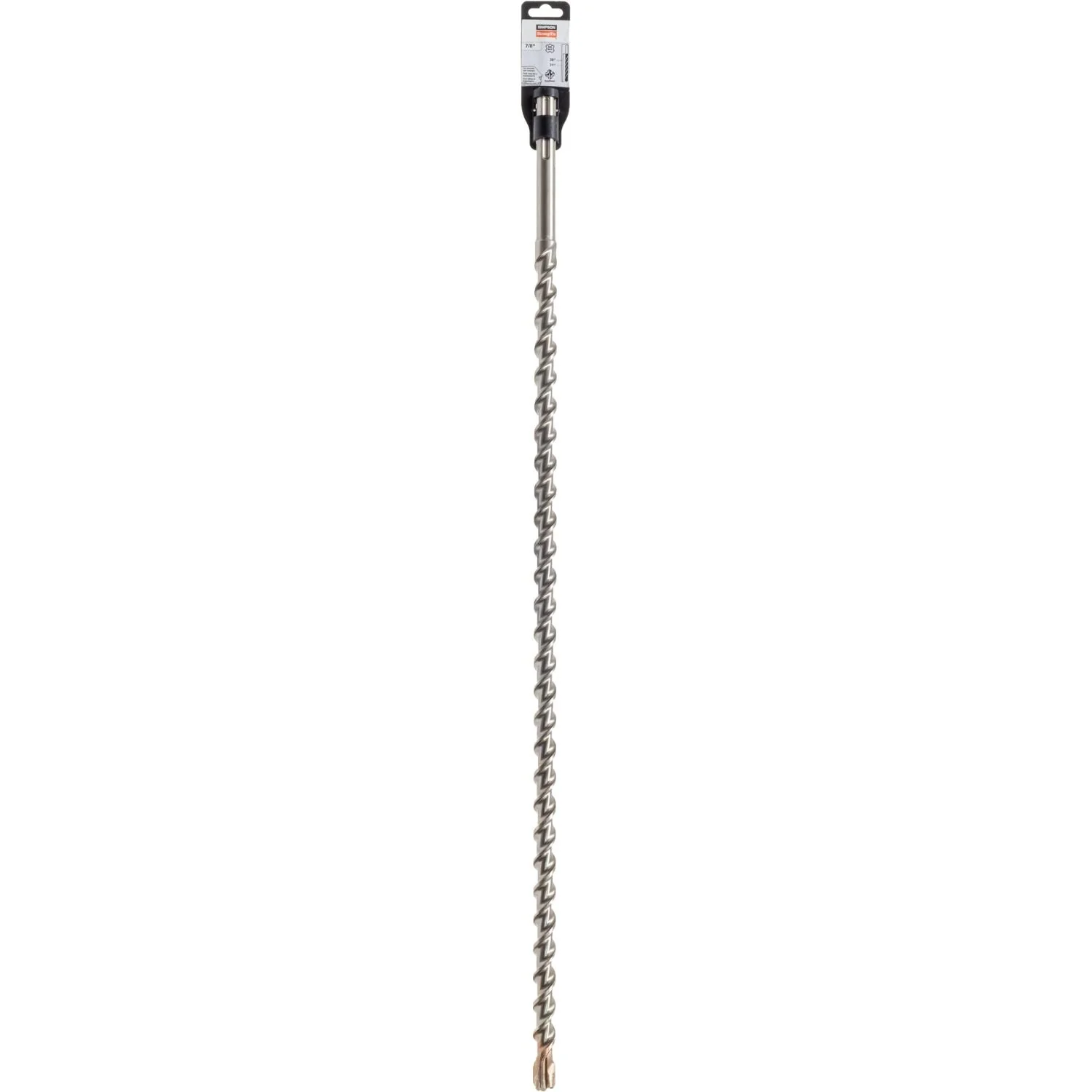 Simpson Strong-Tie MDMX08736Q 7/8-in. x 36-in. SDS-max Shank Quad-Head Drill Bit - Image 2