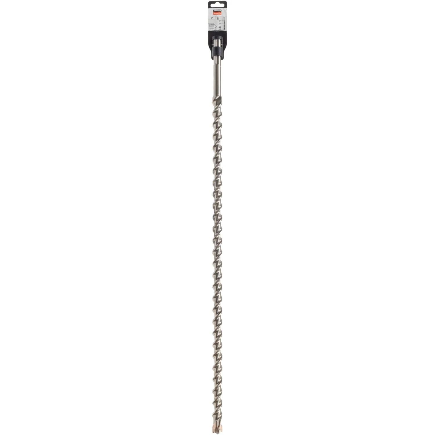 Simpson Strong-Tie MDMX10036Q 1-in. x 36-in. SDS-max Shank Quad-Head Drill Bit - Image 2