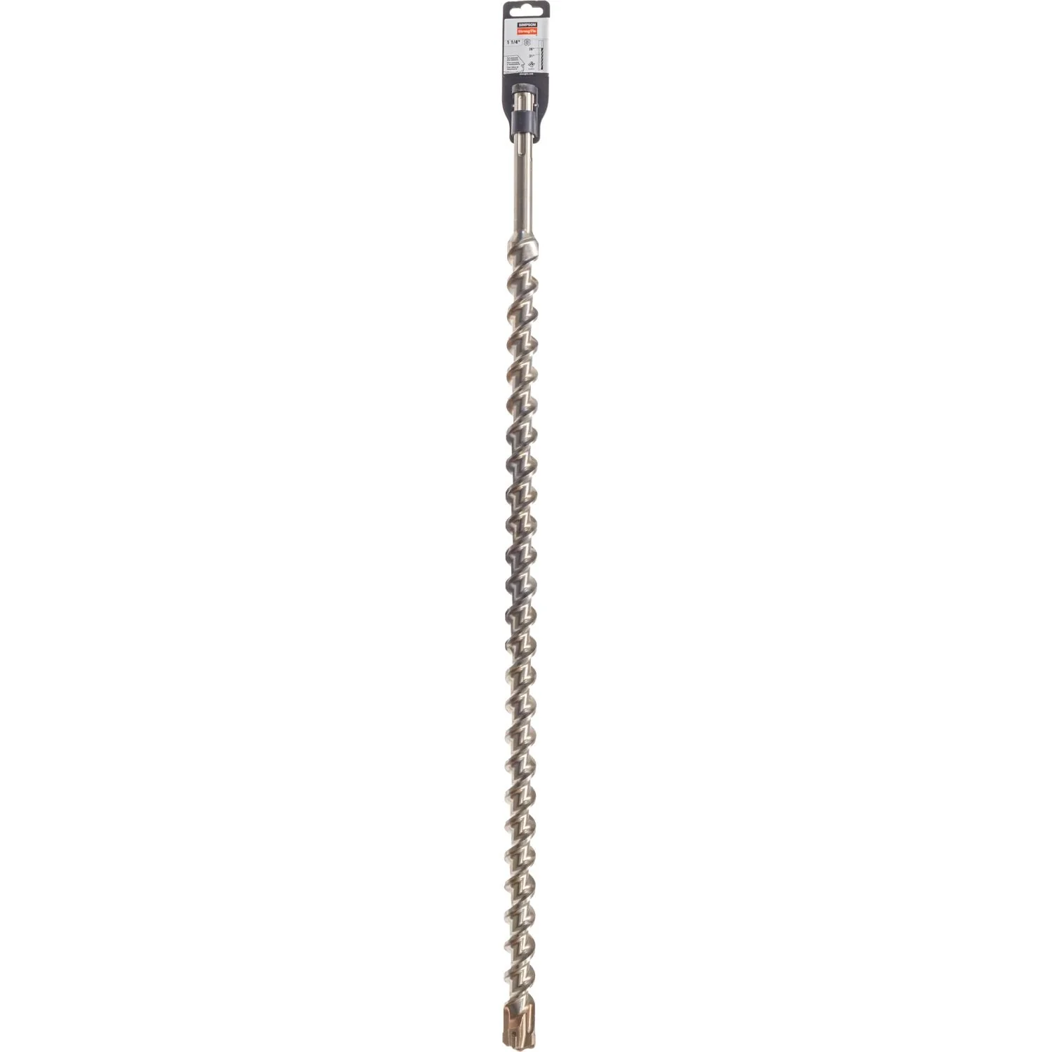 Simpson Strong-Tie MDMX12536Q 1-1/4-in. x 36-in. SDS-max Shank Quad-Head Drill Bit - Image 2