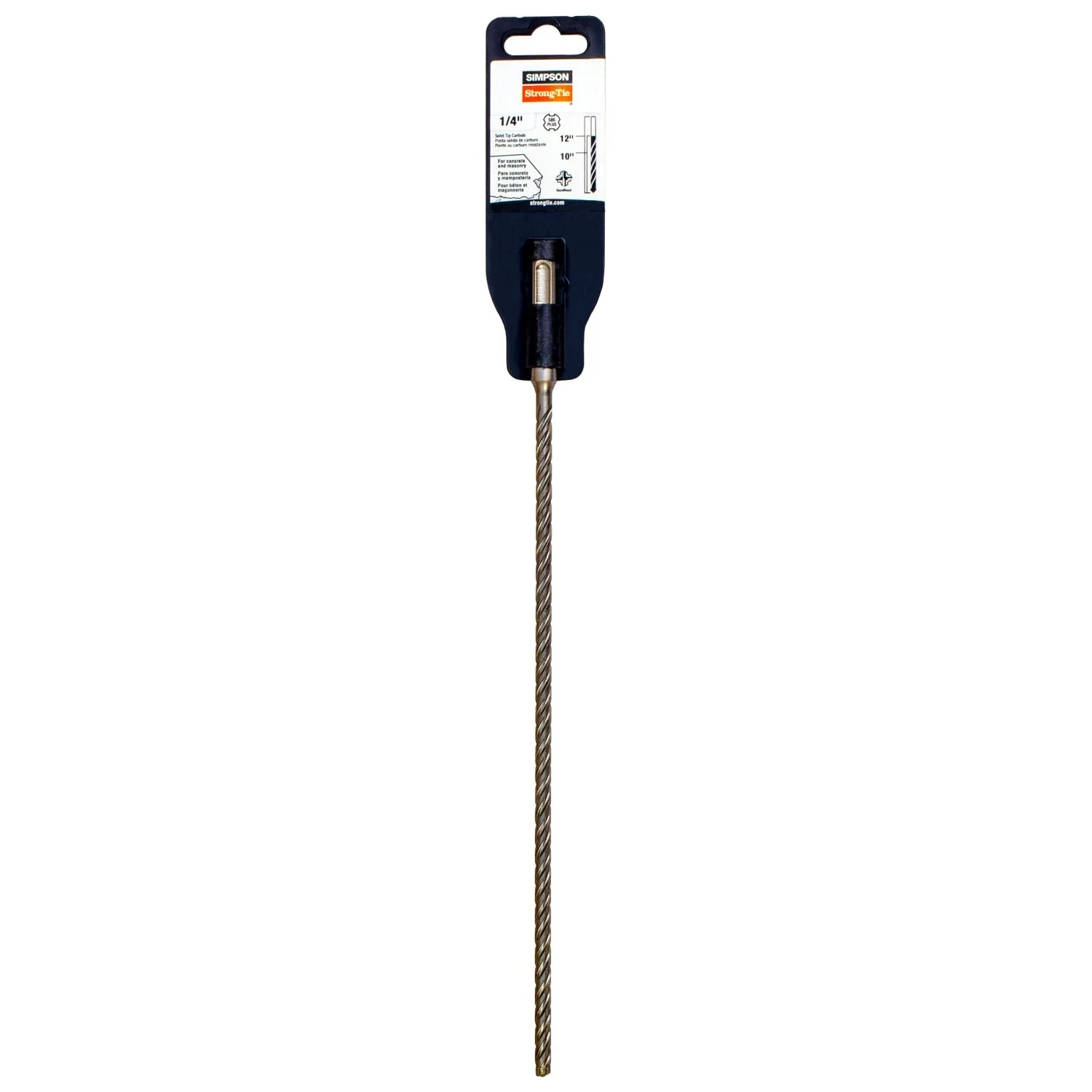 Simpson Strong-Tie MDPL01812 3/16-in. x 12-in. SDS-plus Shank Drill Bit - Image 3