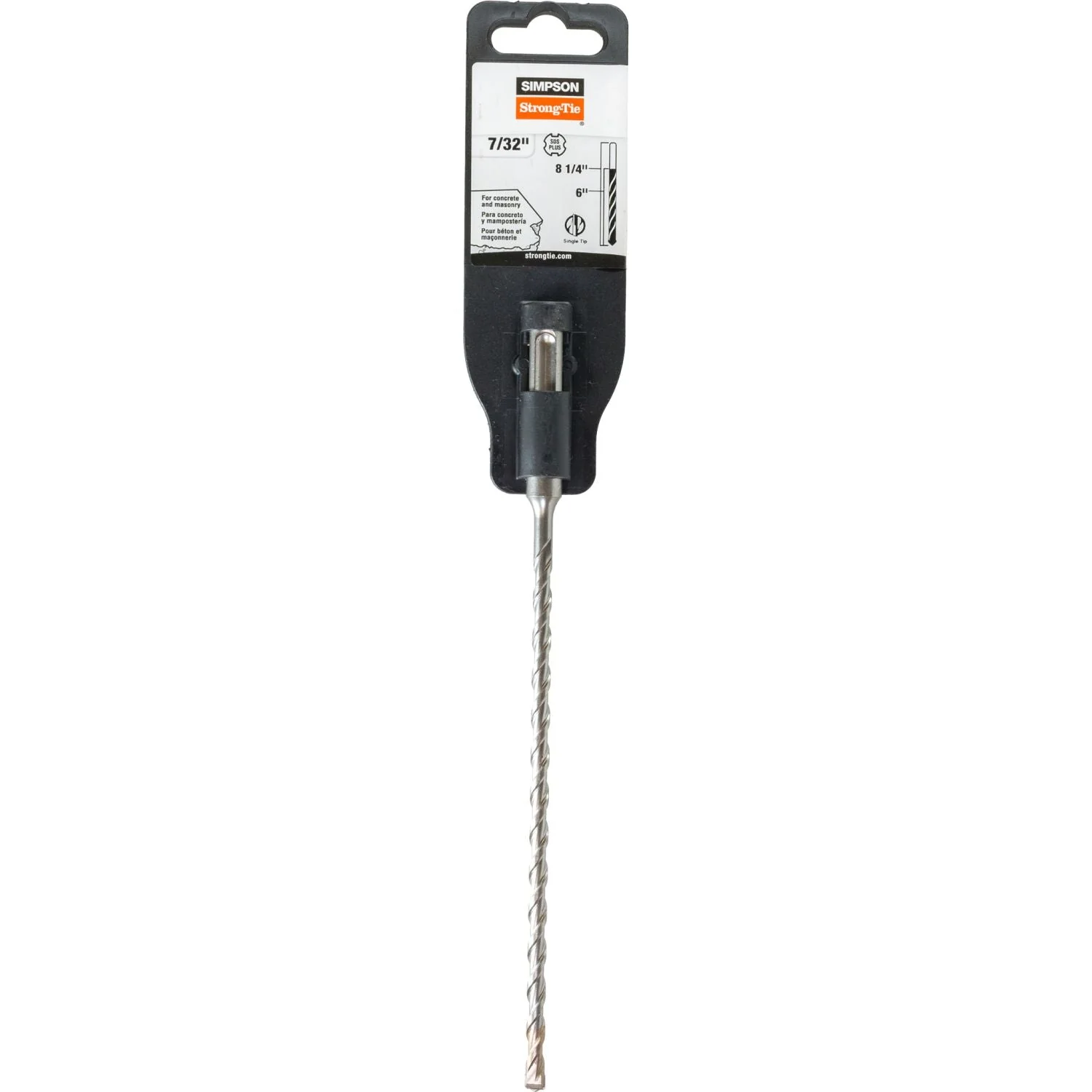 Simpson Strong-Tie MDPL02108 7/32-in. x 8-1/4-in. SDS-plus Shank Drill Bit - Image 2