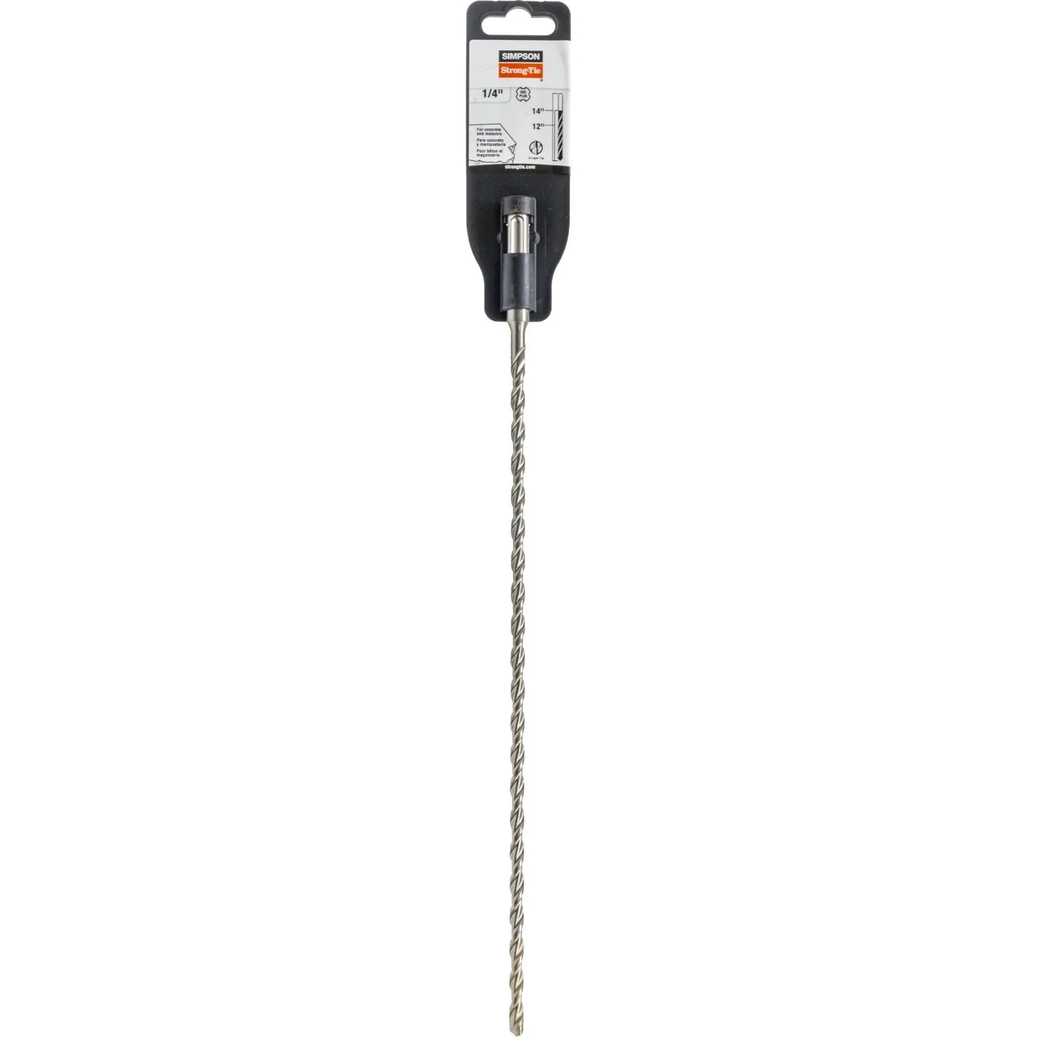 Simpson Strong-Tie MDPL02514 1/4-in. x 14-in. SDS-plus Shank Drill Bit - Image 2