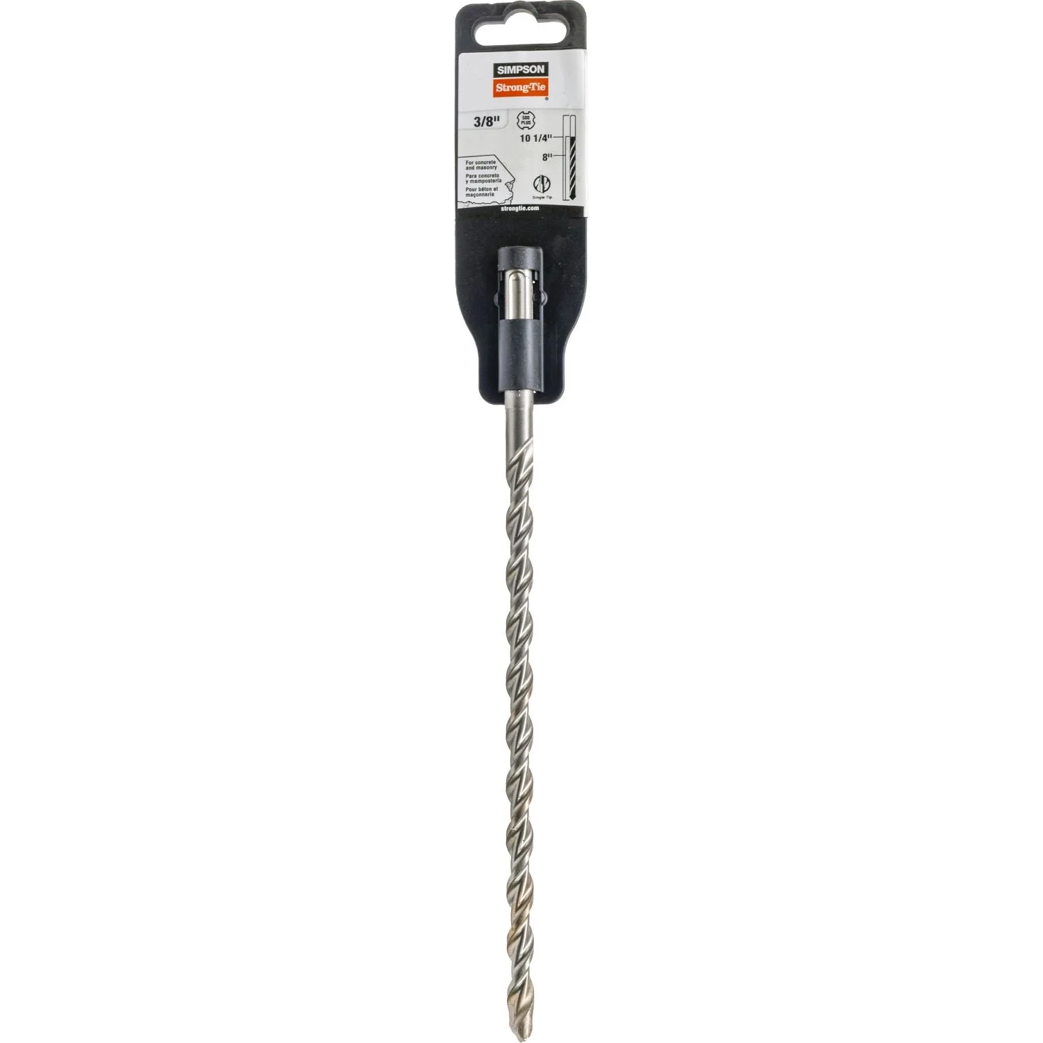 Simpson Strong-Tie MDPL03710 3/8-in. x 10-in. SDS-plus Shank Drill Bit - Image 2
