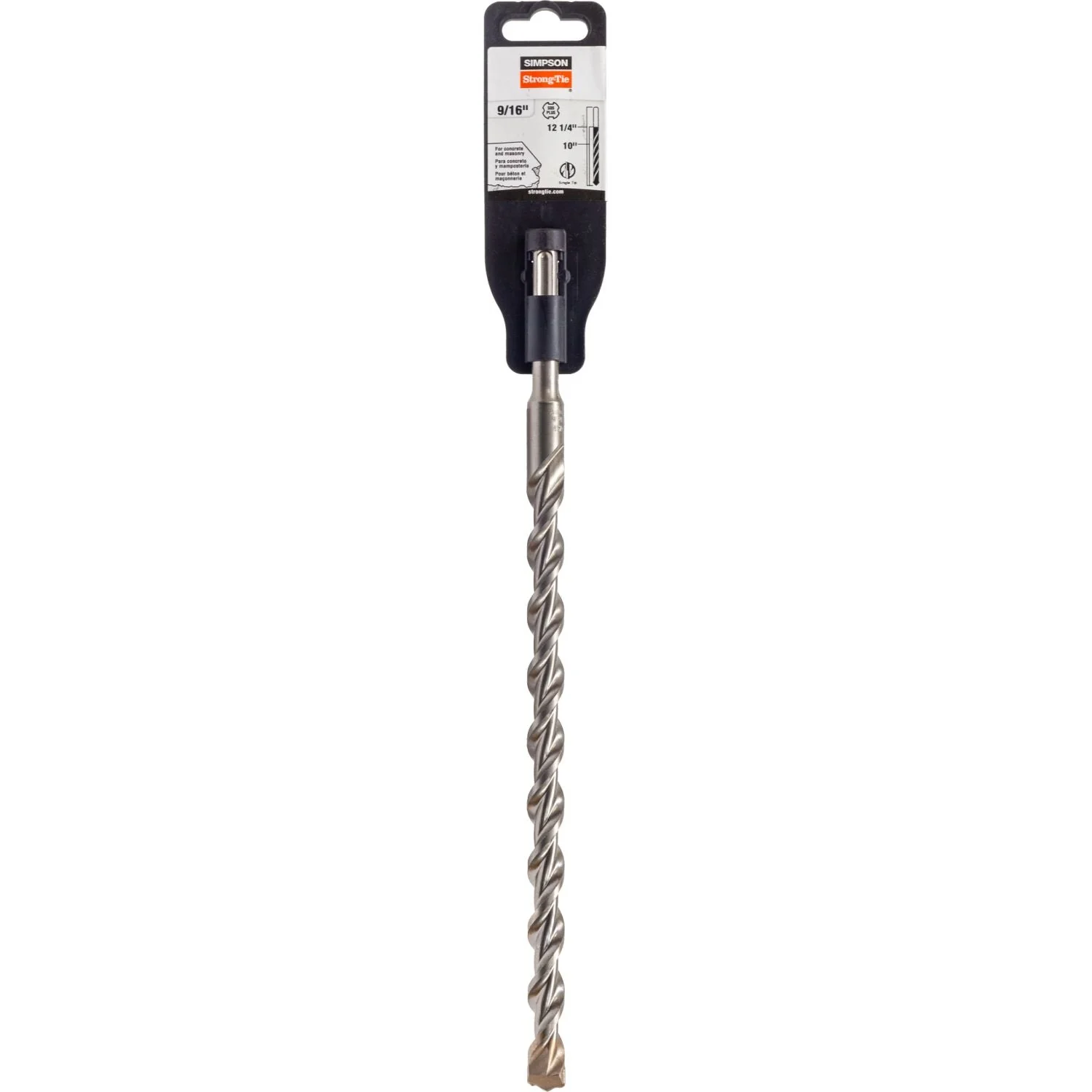 Simpson Strong-Tie MDPL05612 9/16-in. x 12-1/4-in. SDS-plus Shank Drill Bit - Image 2