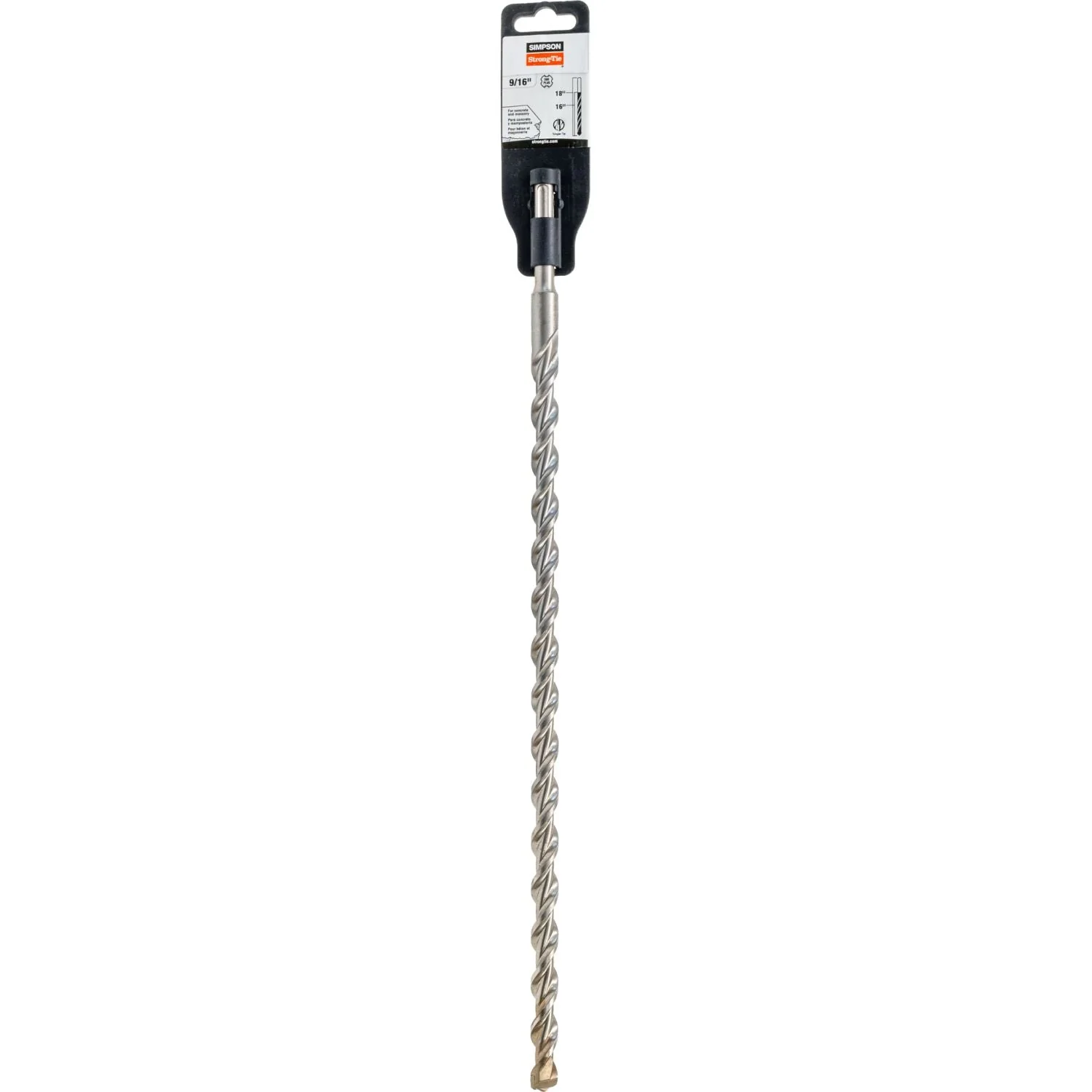 Simpson Strong-Tie MDPL05618 9/16-in. x 18-in. SDS-plus Shank Drill Bit - Image 2