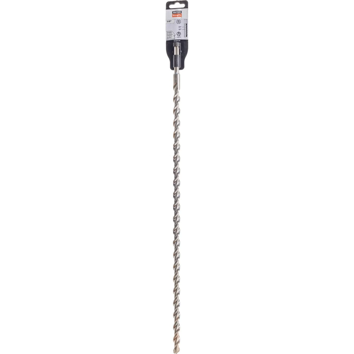 Simpson Strong-Tie MDPL06224 5/8-in. x 24-in. SDS-plus Shank Drill Bit - Image 2