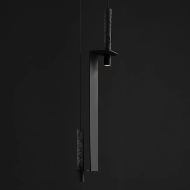 META MATTE BLACK | Step Vertical Pendant by David Pompa from $6,564.00 - Image 1