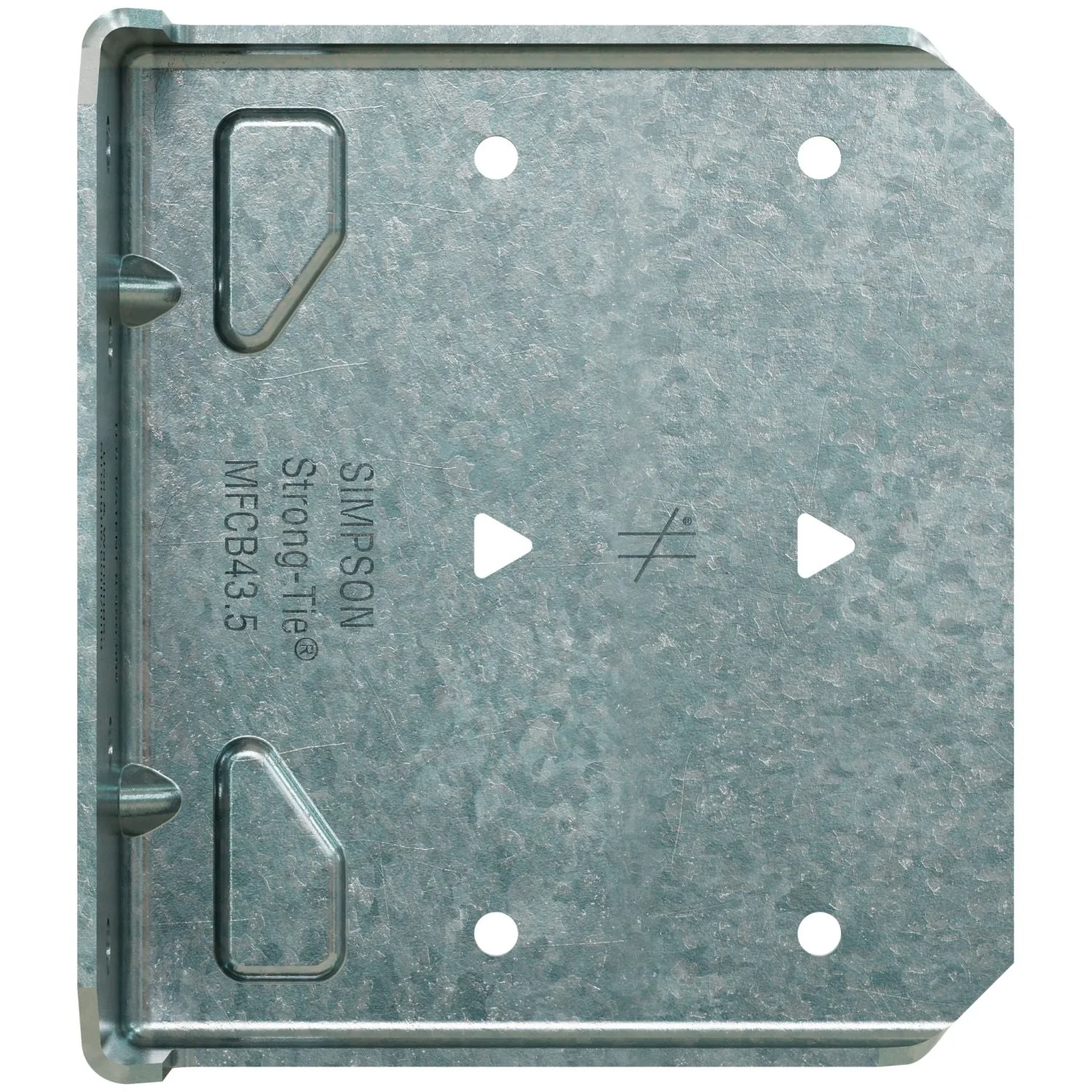 Simpson Strong-Tie MFCB43.5-R25 MFCB 3-1/2-in. Bypass Framing Fixed-Clip Connector, 25-Pack - Image 3