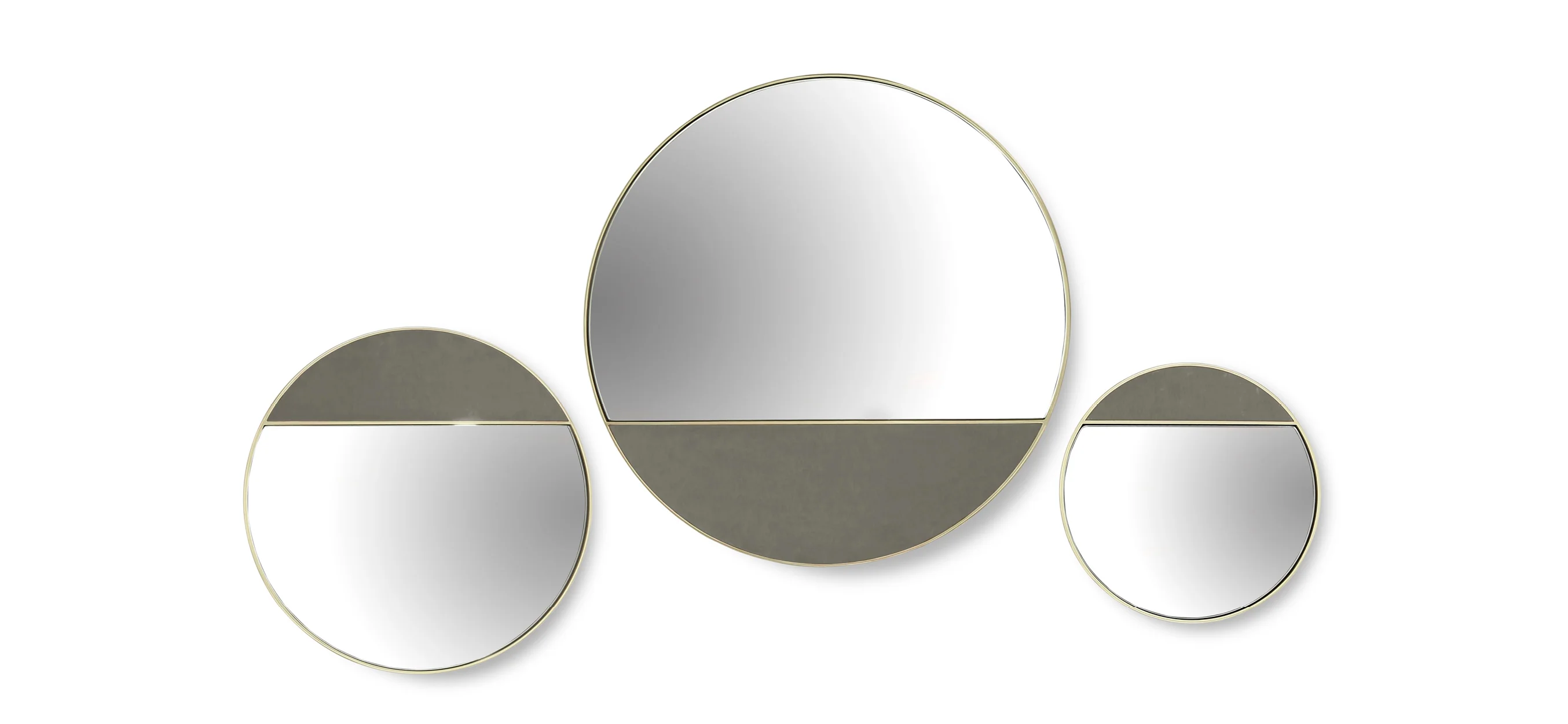 HALF MOON MIRRORS - $5,024.80 - Image 3