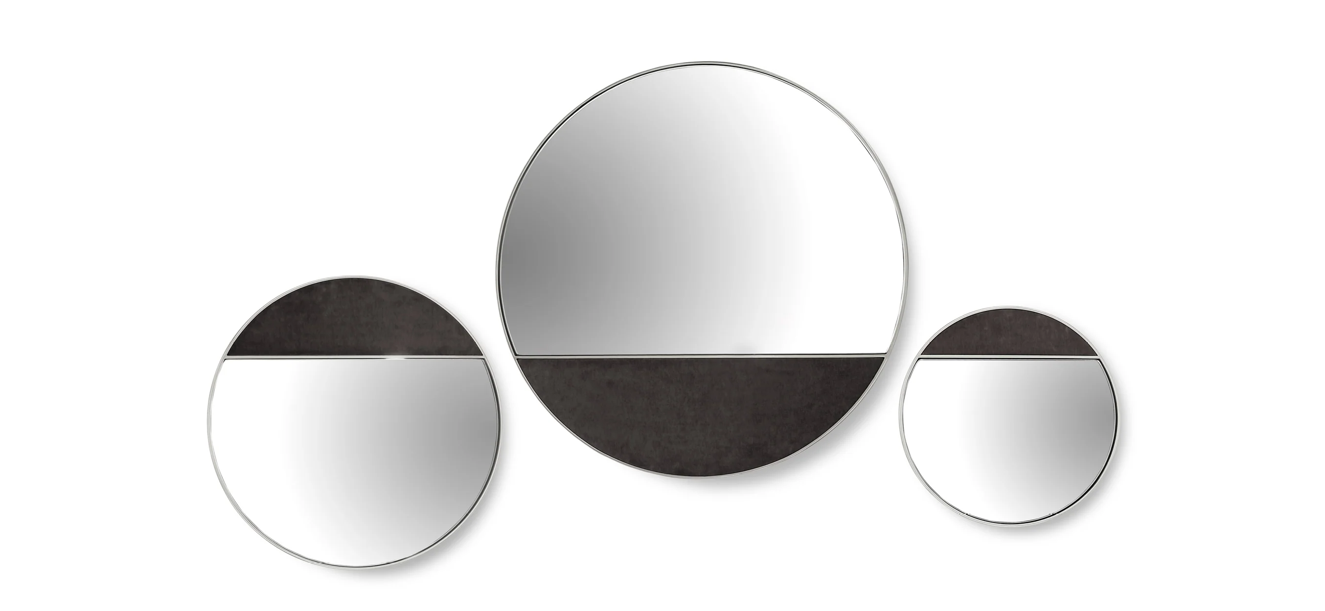 HALF MOON MIRRORS - $5,024.80 - Image 2
