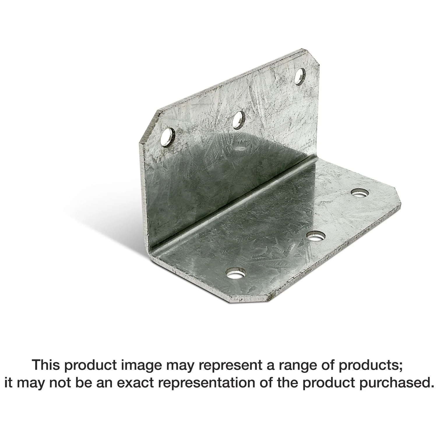 Simpson Strong-Tie ML24SS ML 2-in. x 4-in. 12-Gauge Stainless-Steel Medium L Angle - Image 1
