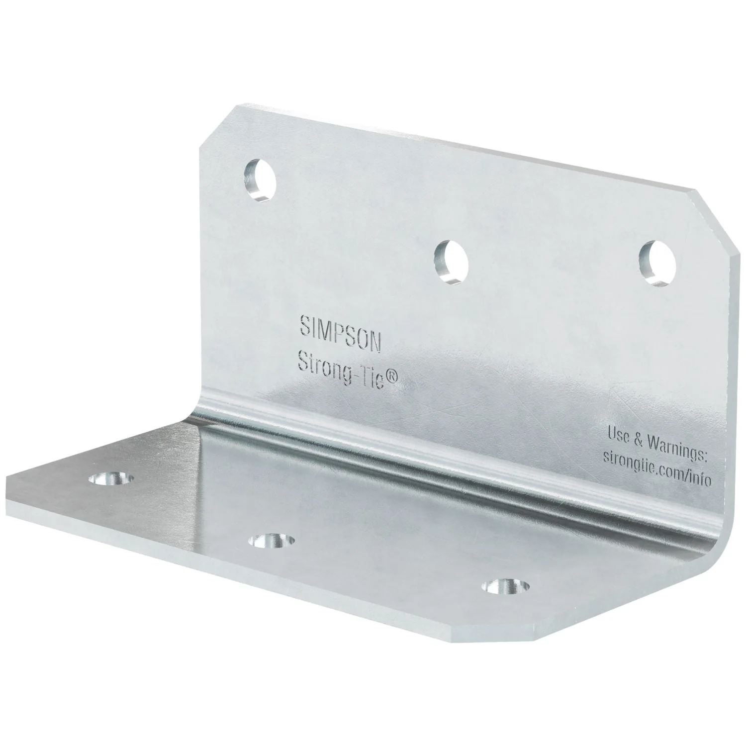 Simpson Strong-Tie ML24SS ML 2-in. x 4-in. 12-Gauge Stainless-Steel Medium L Angle - Image 3