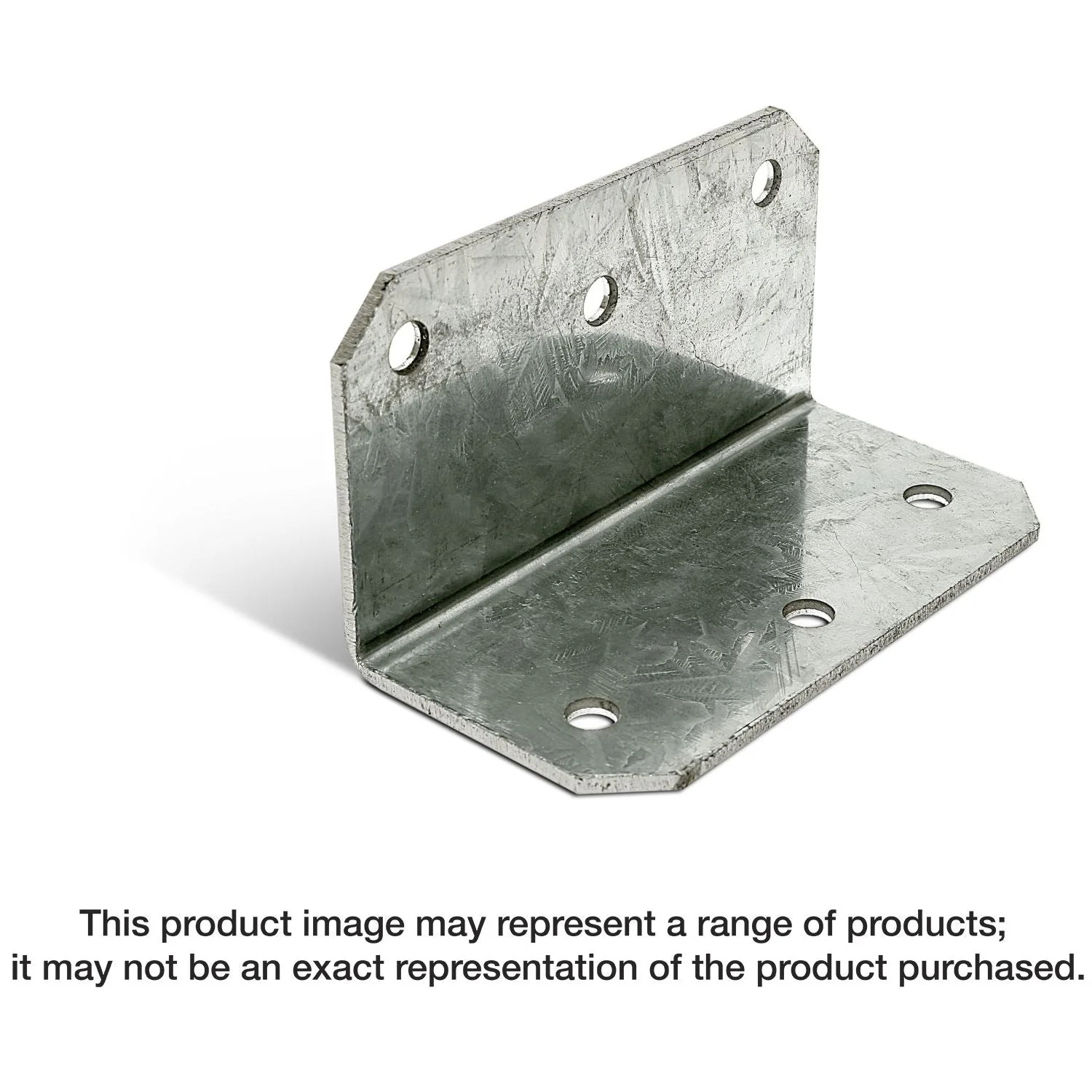 Simpson Strong-Tie ML24Z ML 2-in. x 4-in. 12-Gauge ZMAX Galvanized Medium L Angle - Image 1
