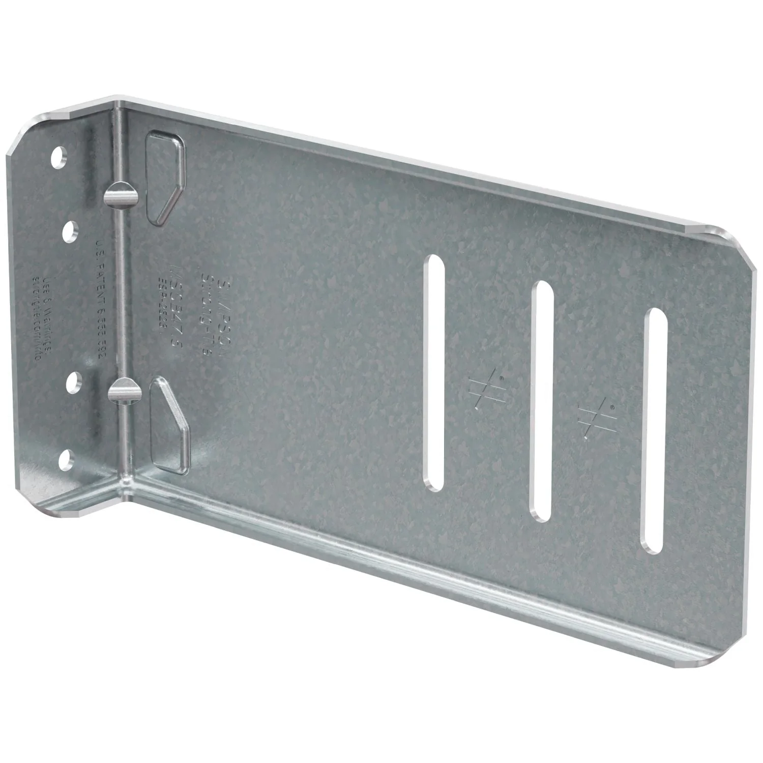 Simpson Strong-Tie MSCB47.5-KT MSCB 7-1/2-in. 14 ga. Bypass Framing Slide-Clip Connector w/ Screws, 25-Pack - Image 3