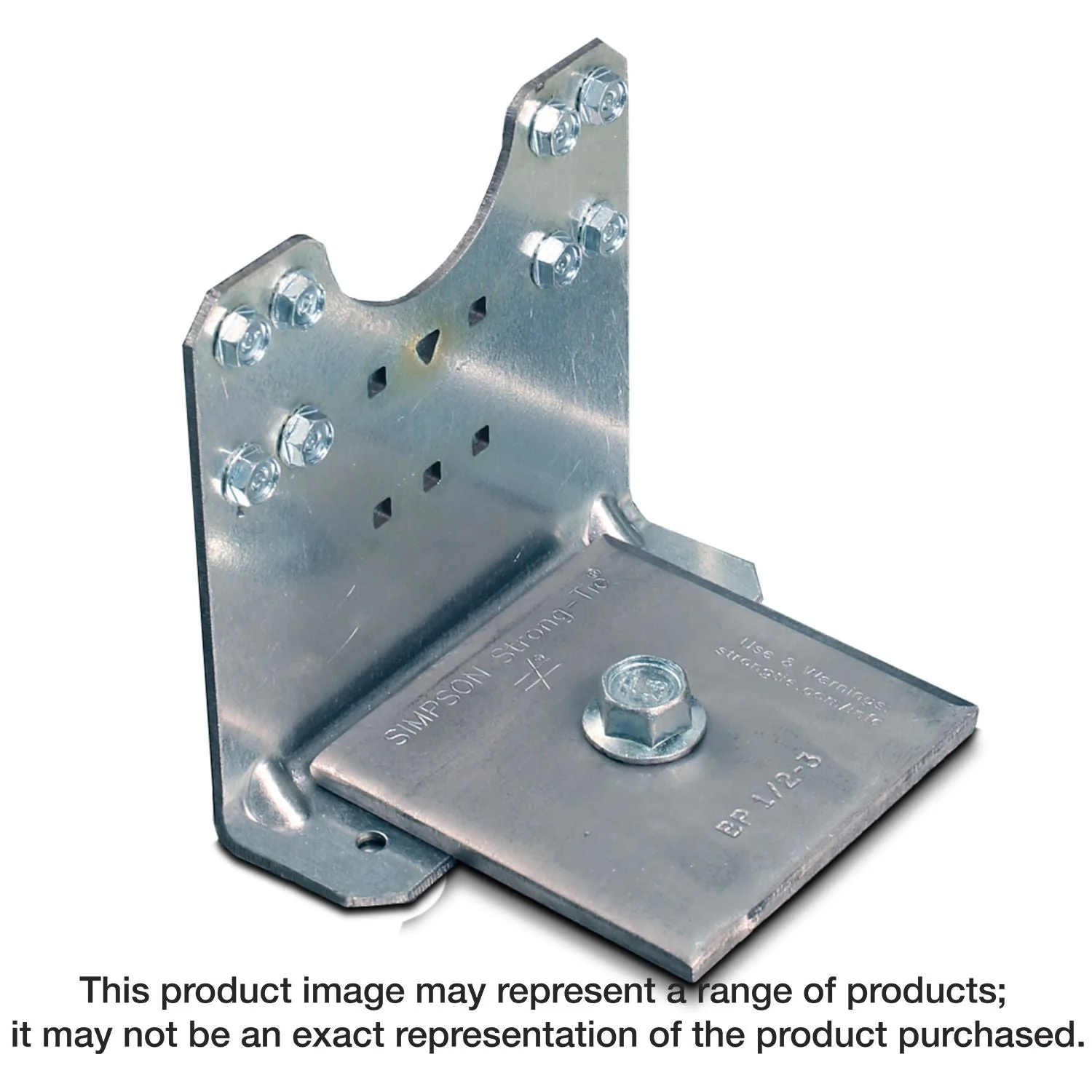 Simpson Strong-Tie MSSC6.25KW-KT20 MSSC 6-1/4-in. Kneewall Connector for 8-in. Framing Member w/ Bearing Plate, 20-Pack - Image 2