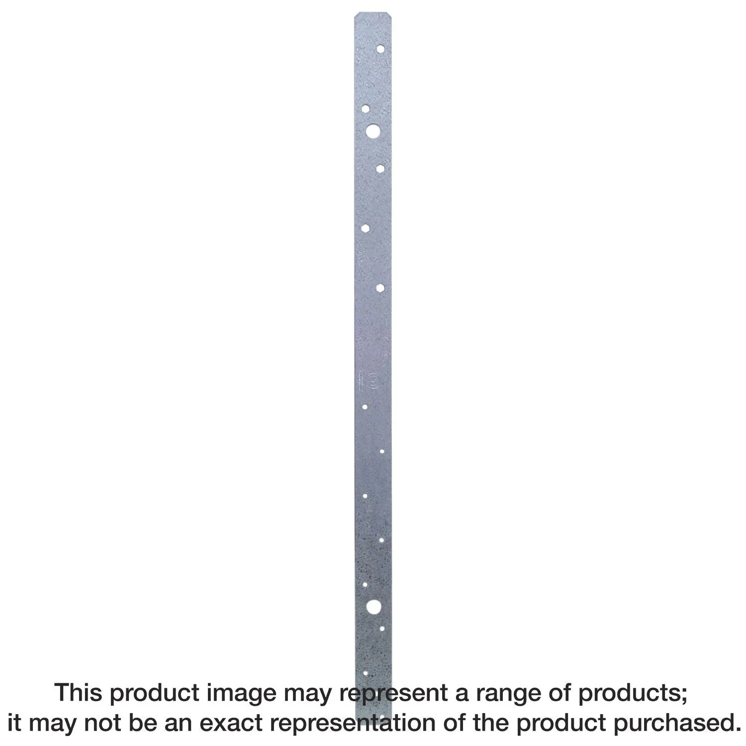 Simpson Strong-Tie MSTAM24 MSTAM 24-in. 18-Gauge Galvanized Medium Strap Tie for Masonry - Image 1