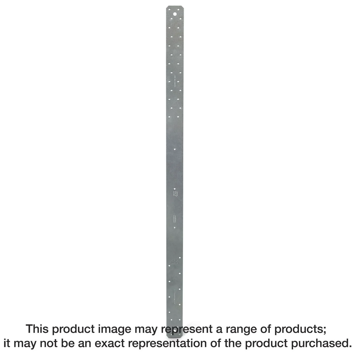 Simpson Strong-Tie MSTCM40 MSTCM 40-1/4 in 16-Gauge Galvanized Medium Strap Tie for Masonry - Image 3