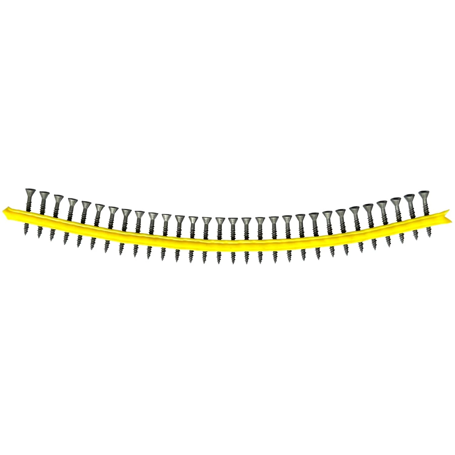 Simpson Strong-Tie Strong-Drive MTH Wood Underlayment Screw, Collated), #7 x 1-1/4-in. Gr. Phosphate, 2500-Pack (MTH114S) - Image 2