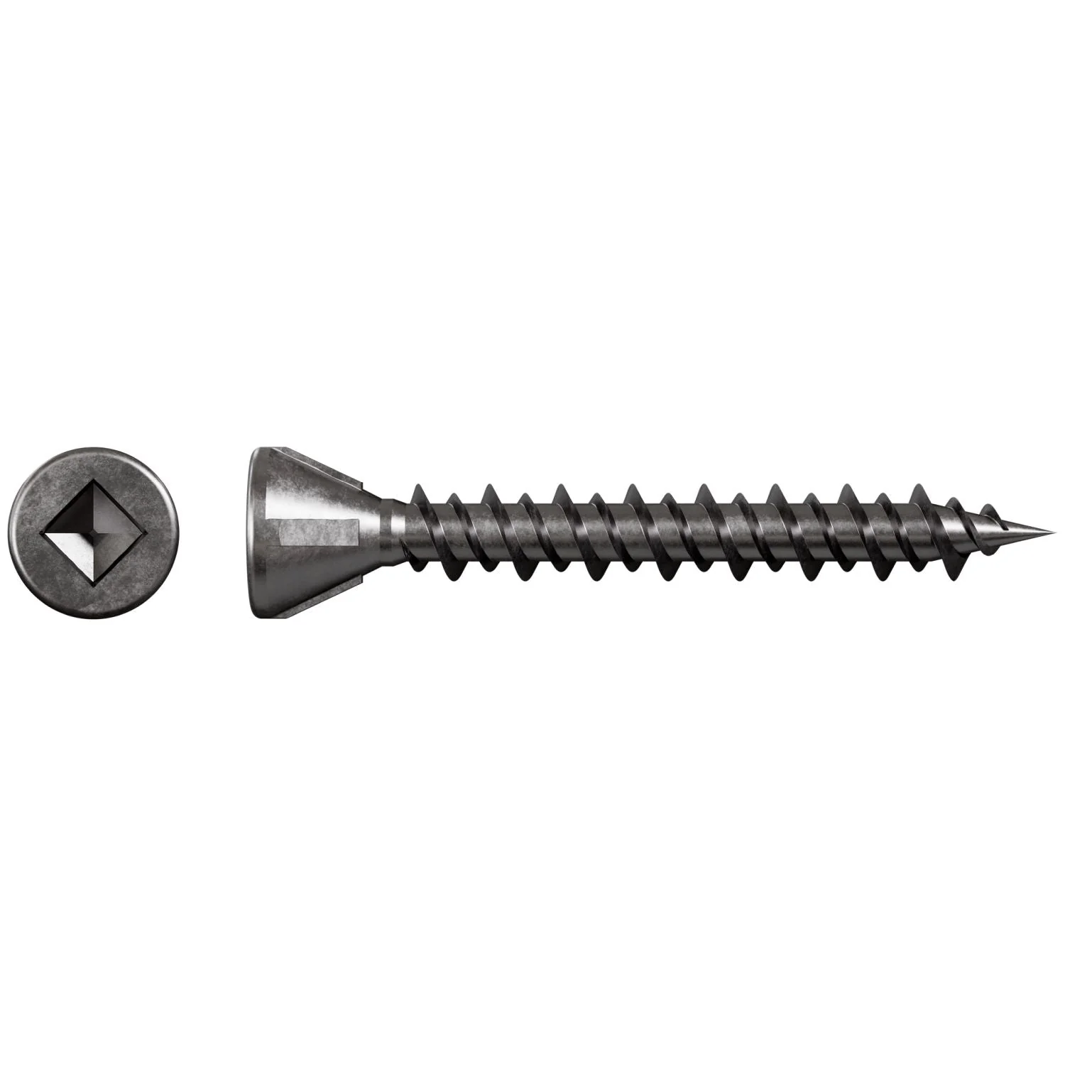 Simpson Strong-Tie Strong-Drive MTH Wood Underlayment Screw, Collated), #7 x 1-1/4-in. Gr. Phosphate, 2500-Pack (MTH114S) - Image 3
