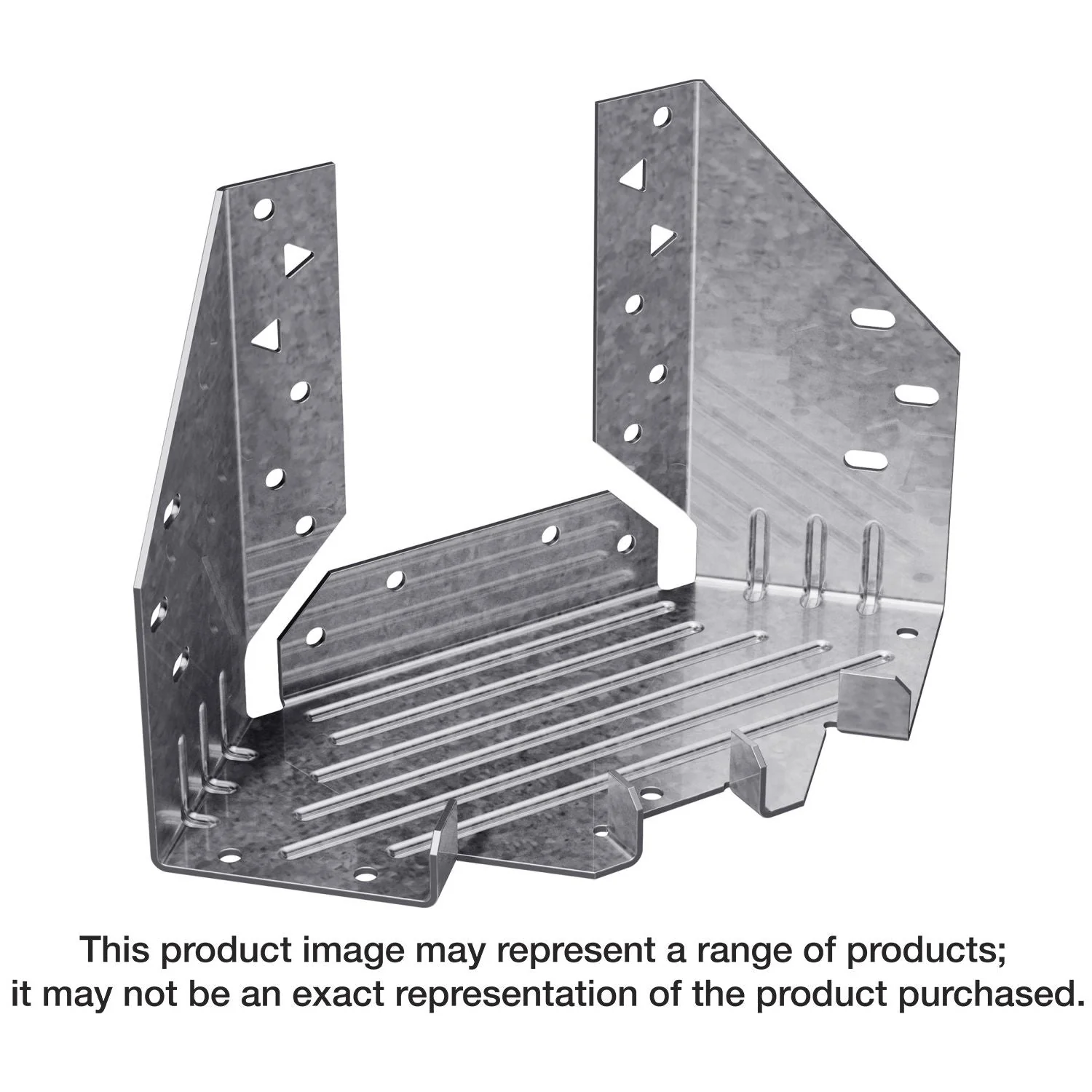 Simpson Strong-Tie MTHMQ-2-SDS3 MTHMQ-2 6-3/8-in. Galvanized Multiple Truss Hanger with Strong-Drive SDS Screws - Image 1