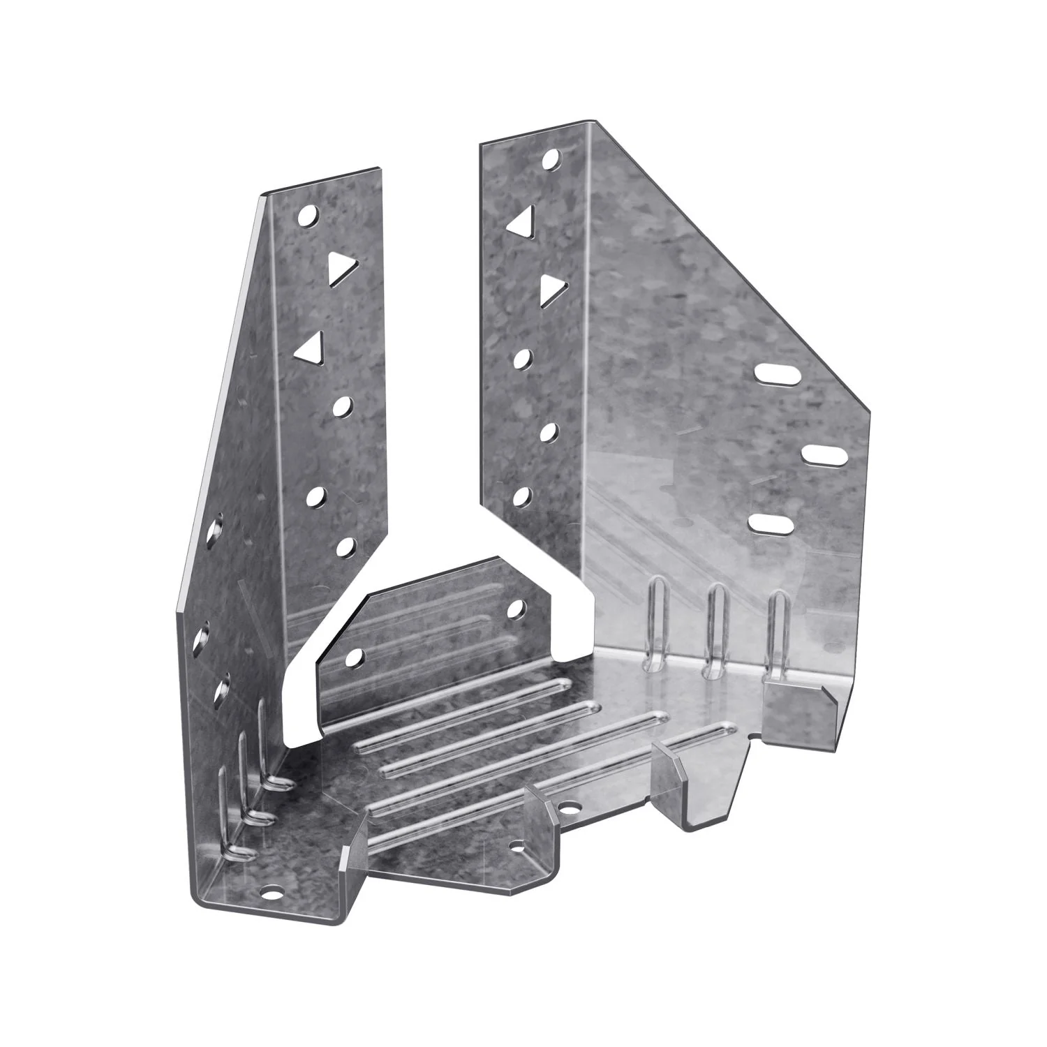 Simpson Strong-Tie MTHMQ-SDS3 MTHMQ 4-1/8-in. Galvanized Multiple Truss Hanger with Strong-Drive SDS Screws - Image 3