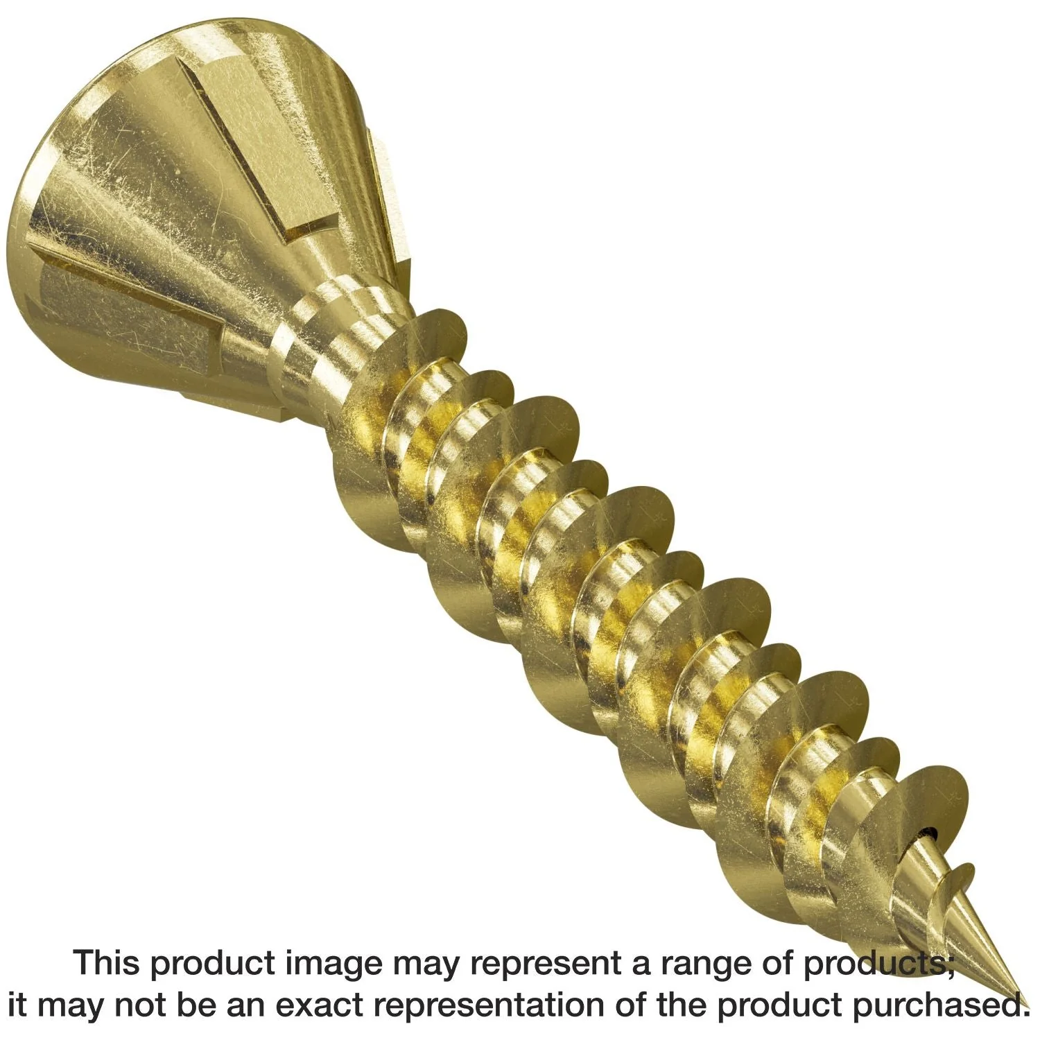 Simpson Strong-Tie MTHZ1S Strong-Drive MTH Wood Underlayment Screw (Collated),  #7 x 1-in. Yellow Zinc, 2500-Pack - Image 3