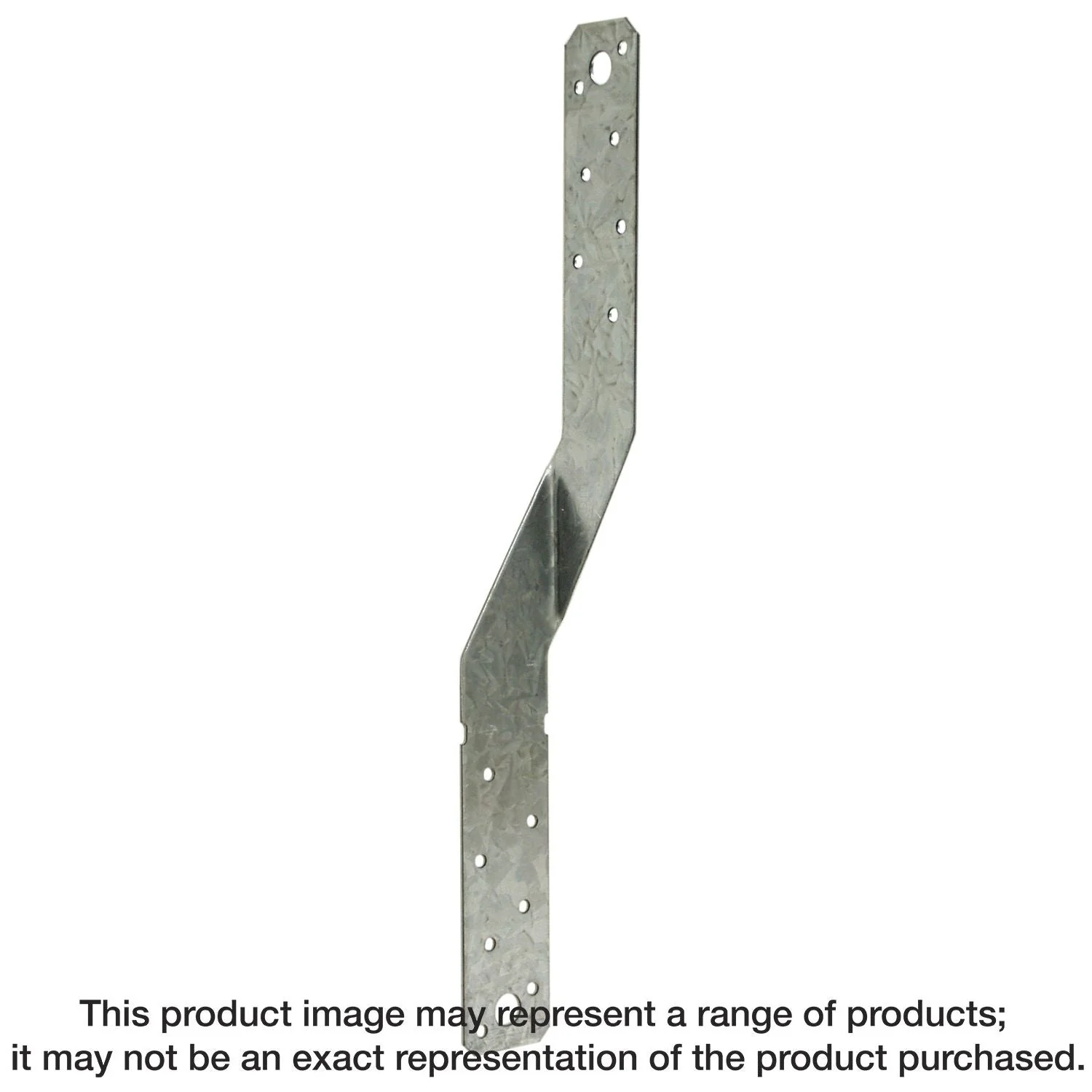 Simpson Strong-Tie MTS12Z MTS 12-in. 16-Gauge ZMAX Galvanized Medium Twist Strap - Image 3