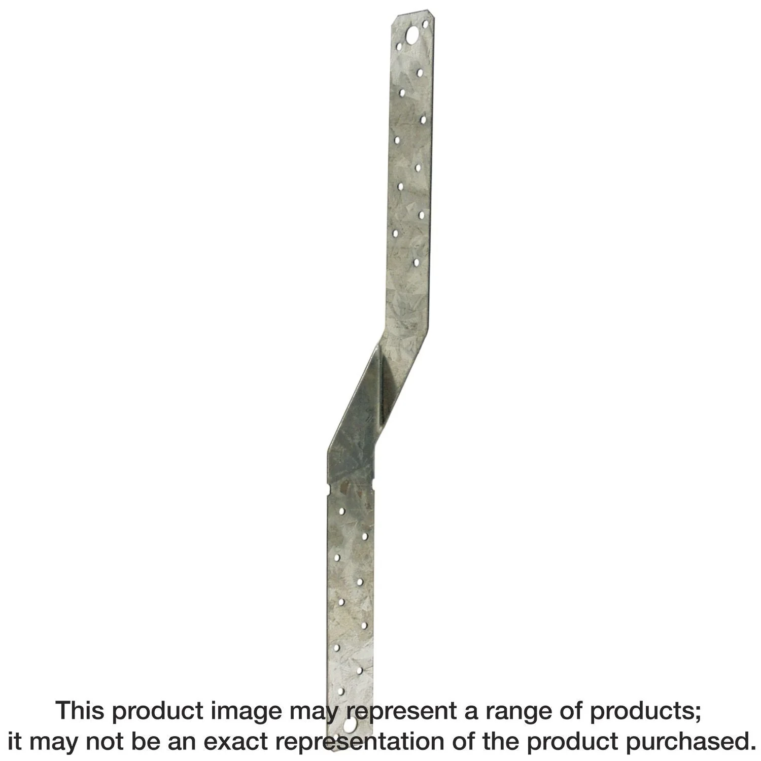 Simpson Strong-Tie MTS16Z MTS 16-in. 16-Gauge ZMAX Galvanized Medium Twist Strap