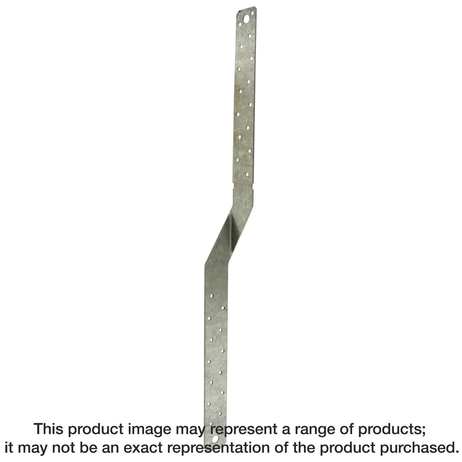 Simpson Strong-Tie MTS20Z MTS 20-in. 16-Gauge ZMAX Galvanized Medium Twist Strap - Image 1