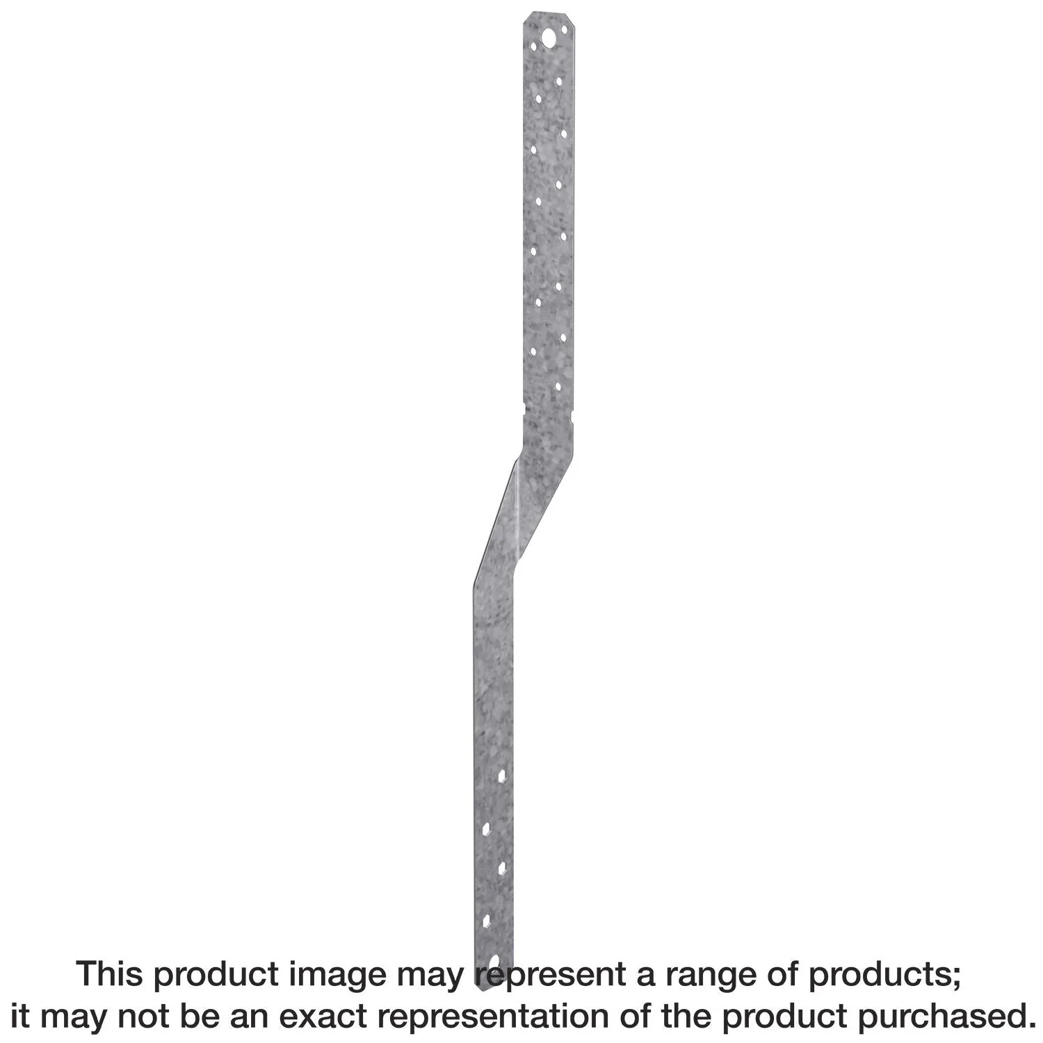 Simpson Strong-Tie MTSM16 MTSM 16-in. 16-Gauge Medium Twist Strap for Masonry - Image 1