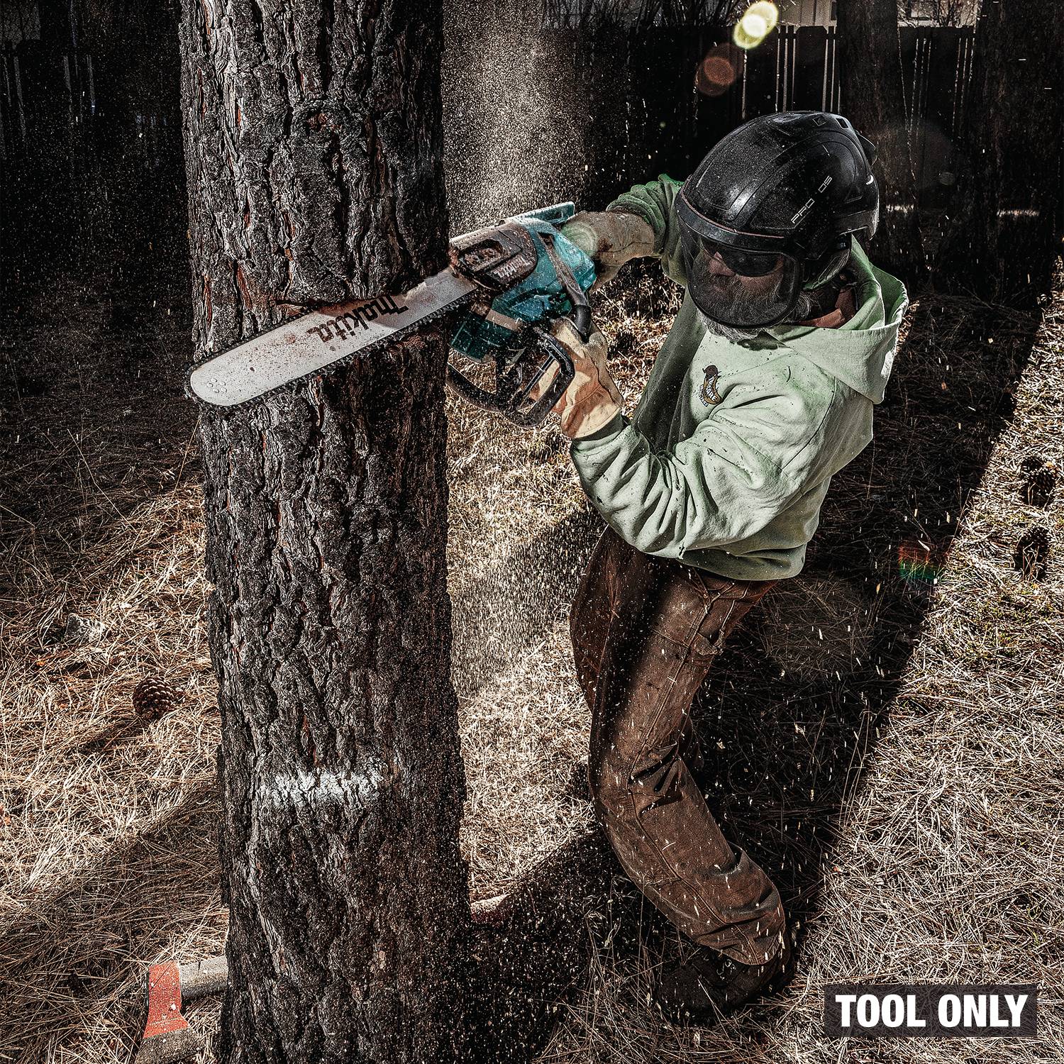 Makita GCU08Z 40V max XGT Brushless 20-in. Chain Saw, Tool Only - Image 2