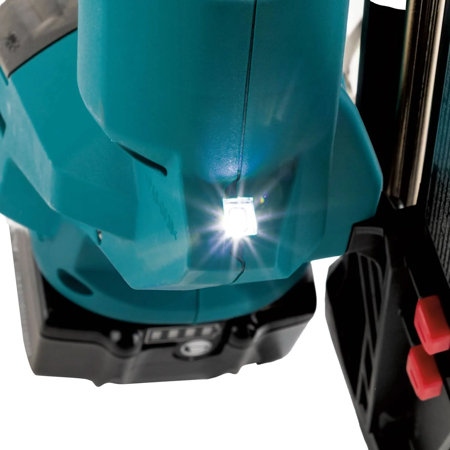 Makita XNB08Z 18V LXT Brushless 2-1/2” Angled Finish Nailer, 15 Ga., Tool Only - Image 3