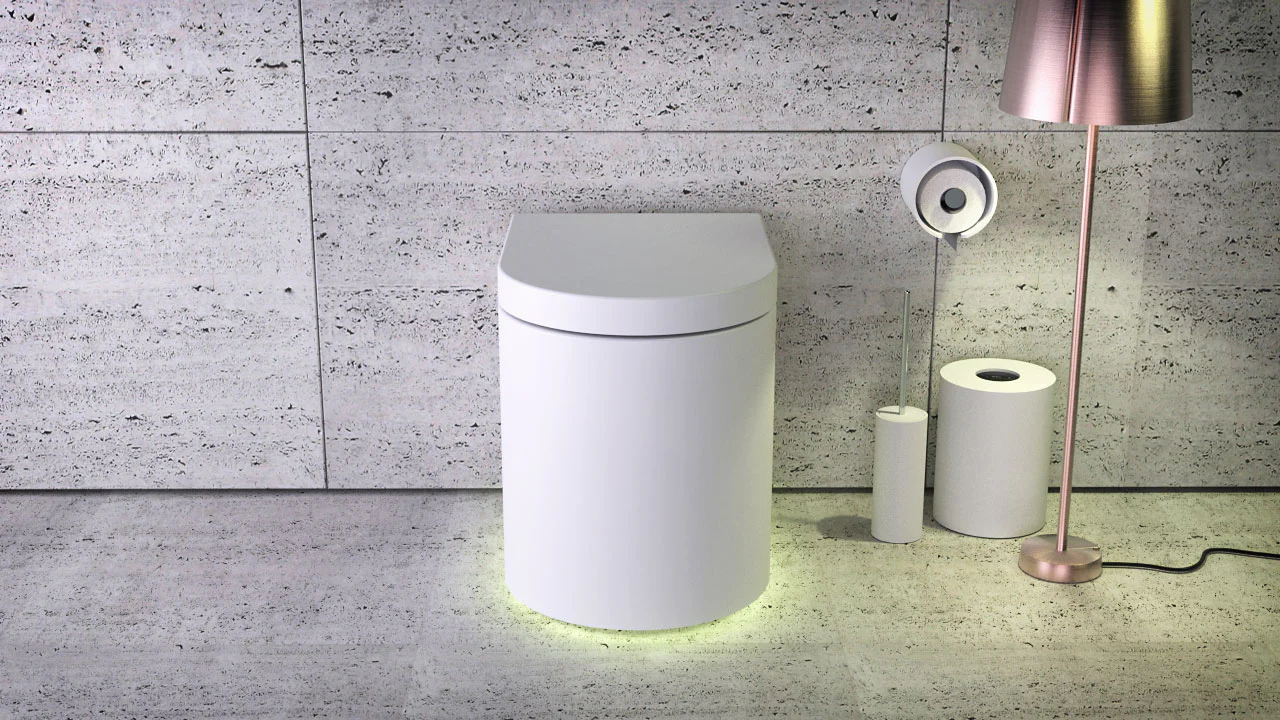 MOON STANDING TOILET | PIETRA CASA BRAND | $7,656.31 - Image 1