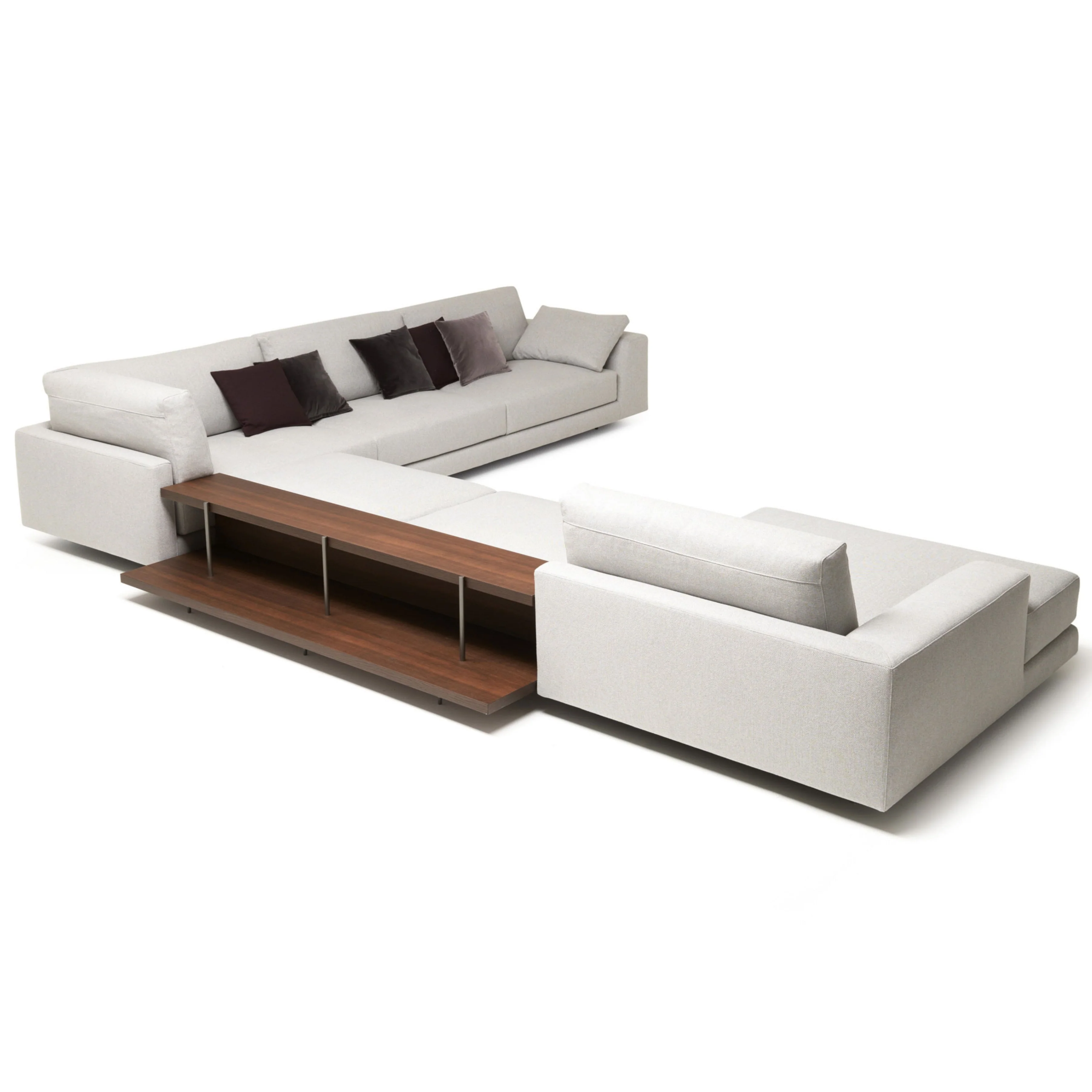 MISURAEMME | ARGO SOFA WITH INTEGRATED MAGAZINE RACK | $49,938.97 - Image 1