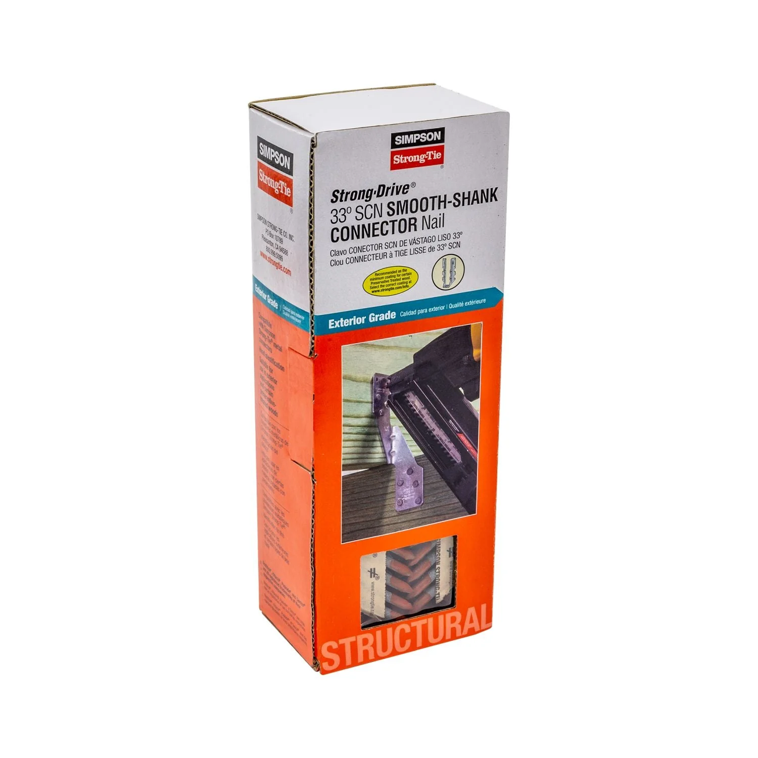 Simpson Strong-Tie Strong-Drive 33-Degree SCN Smooth-Shank Connector Nail, 1-1/2-in. x .148-in. HDG, 500-Pack (N10HDGPT500) - Image 2
