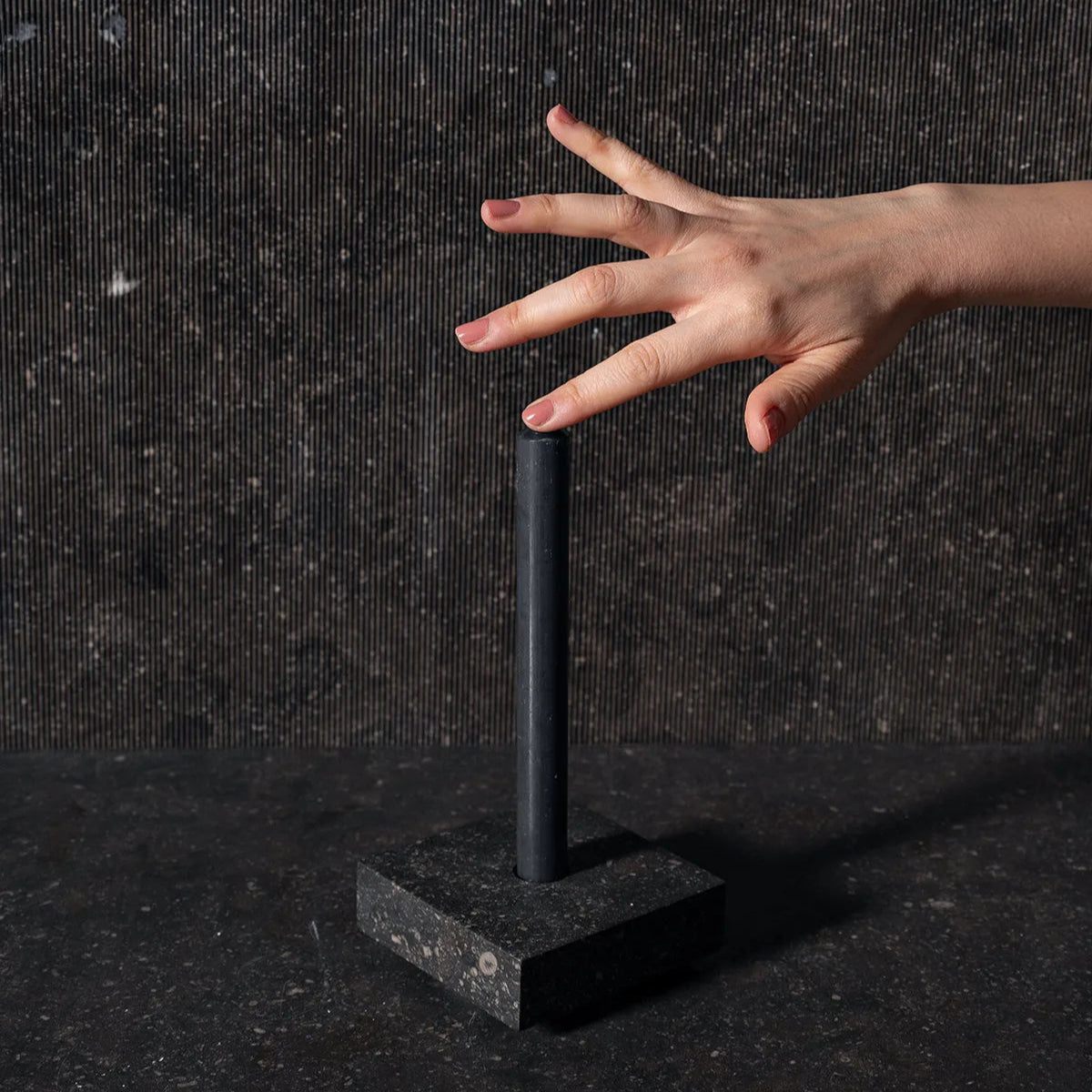 LUCE DI CARRARA | ELEMENTO CANDLE HOLDER | 1.22