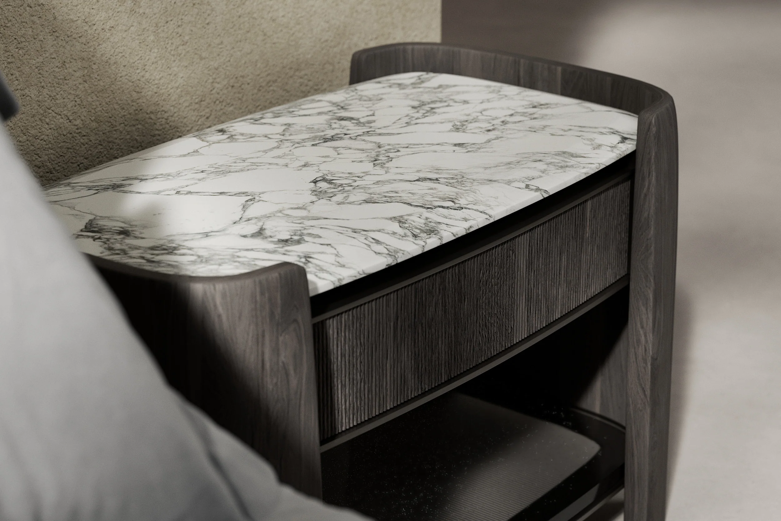 PARAGGI NIGHT SIDE TABLE | $8,700.00 - $15,500.00 - Image 2